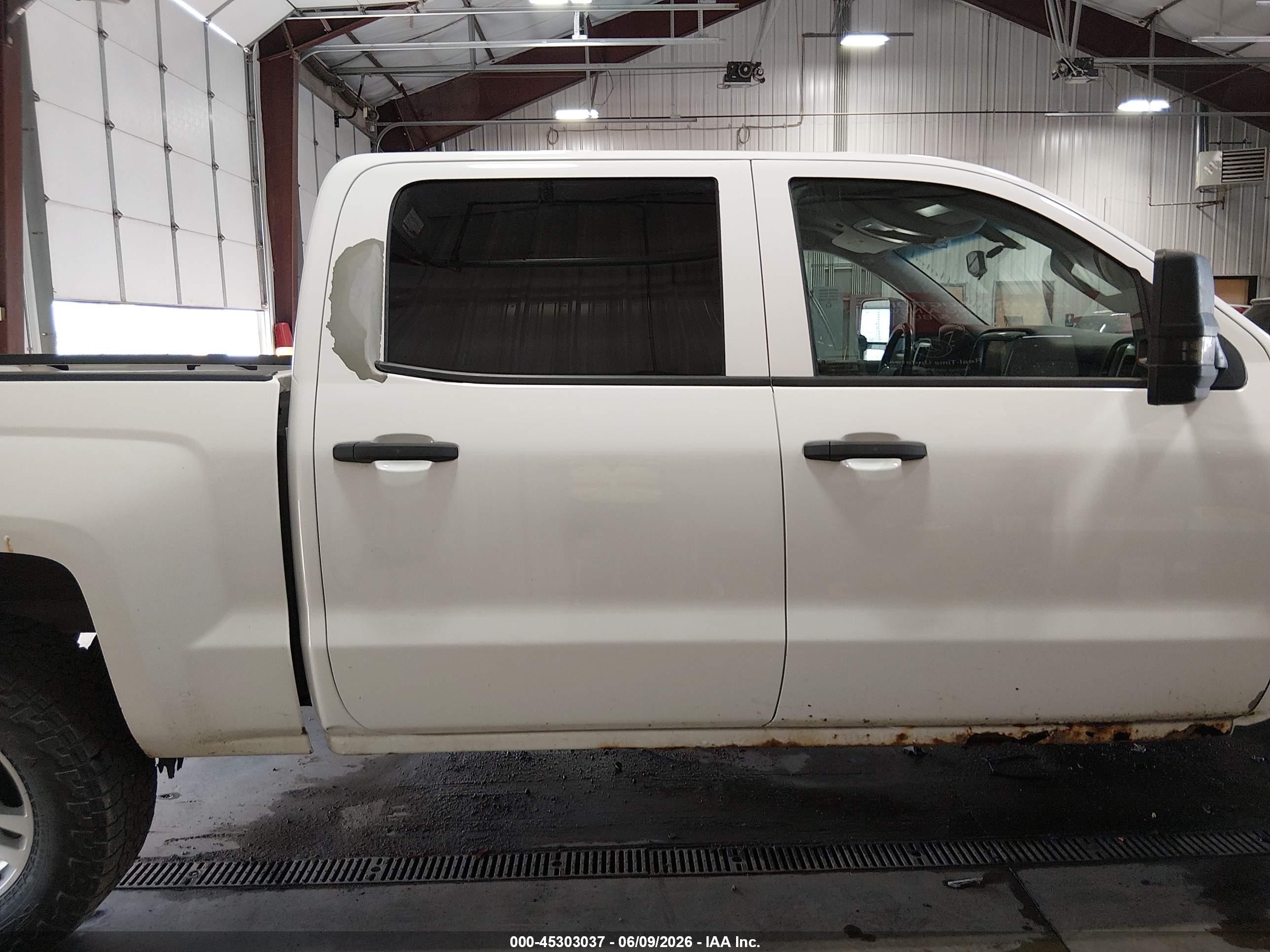 2014 Chevrolet Silverado 1500 2lt White vin: 3GCUKREC2EG368458