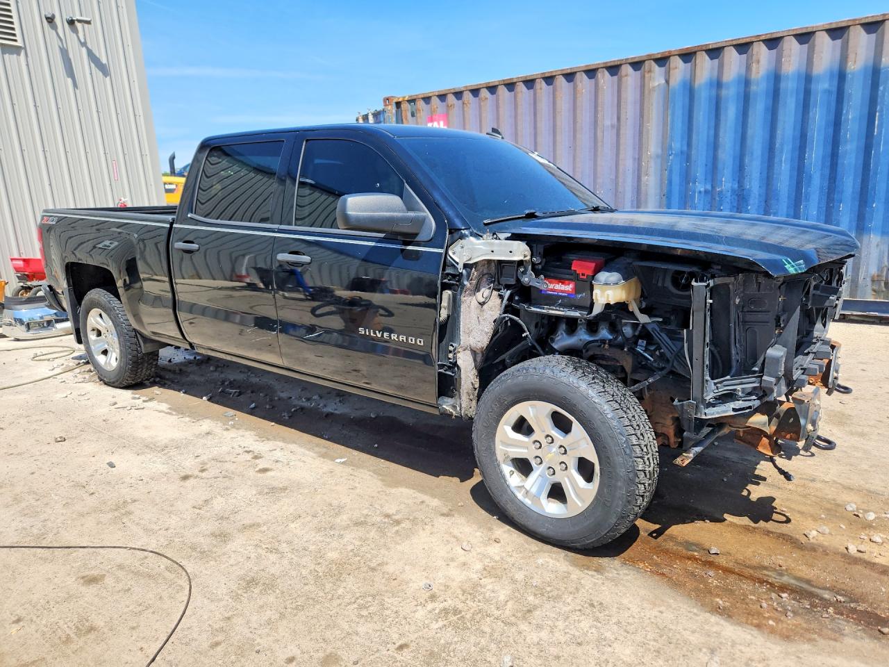 2014 Chevrolet Silverado K1500 Lt Black vin: 3GCUKREC2EG416203