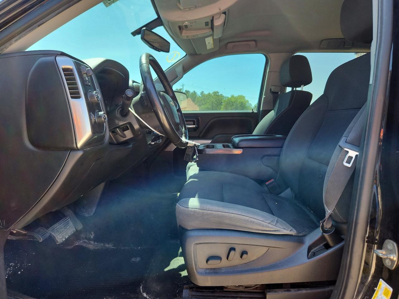 2014 Chevrolet Silverado K1500 Lt Black vin: 3GCUKREC2EG416203