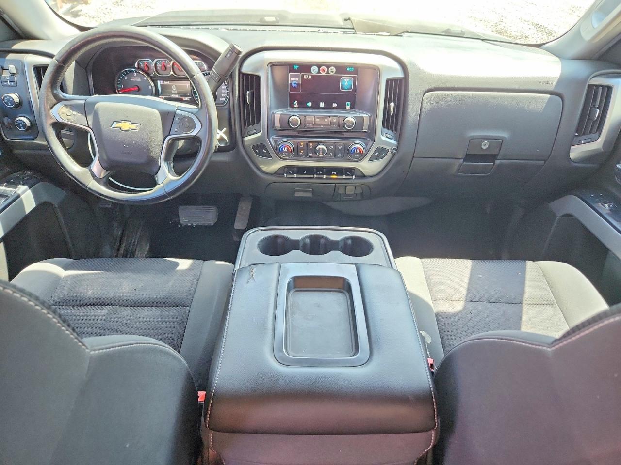 2014 Chevrolet Silverado K1500 Lt Black vin: 3GCUKREC2EG416203