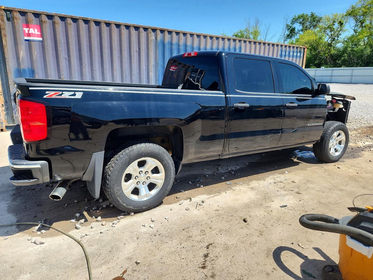 2014 Chevrolet Silverado K1500 Lt Black vin: 3GCUKREC2EG416203