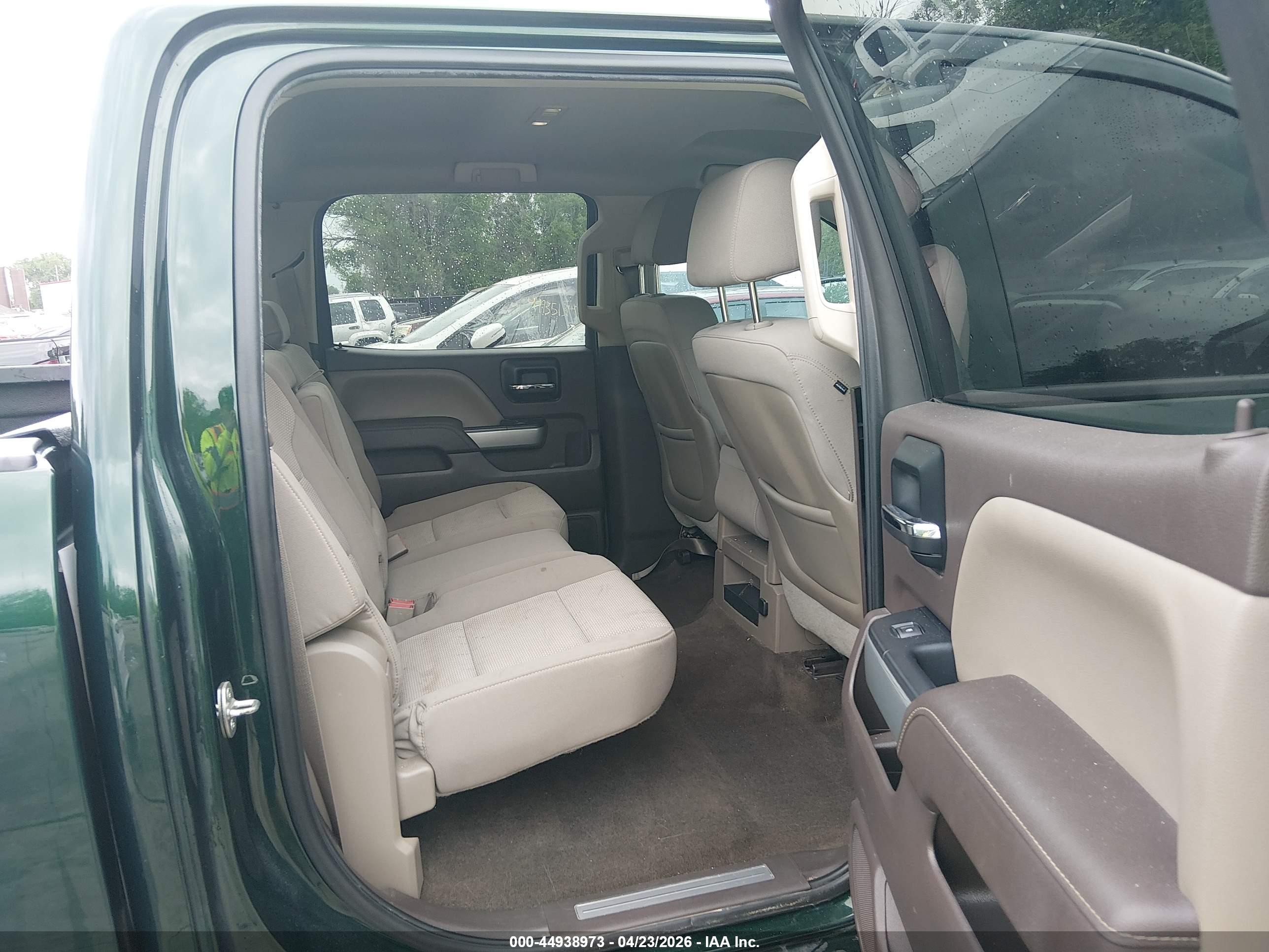 2014 Chevrolet Silverado 1500 2lt Green vin: 3GCUKREC2EG426763