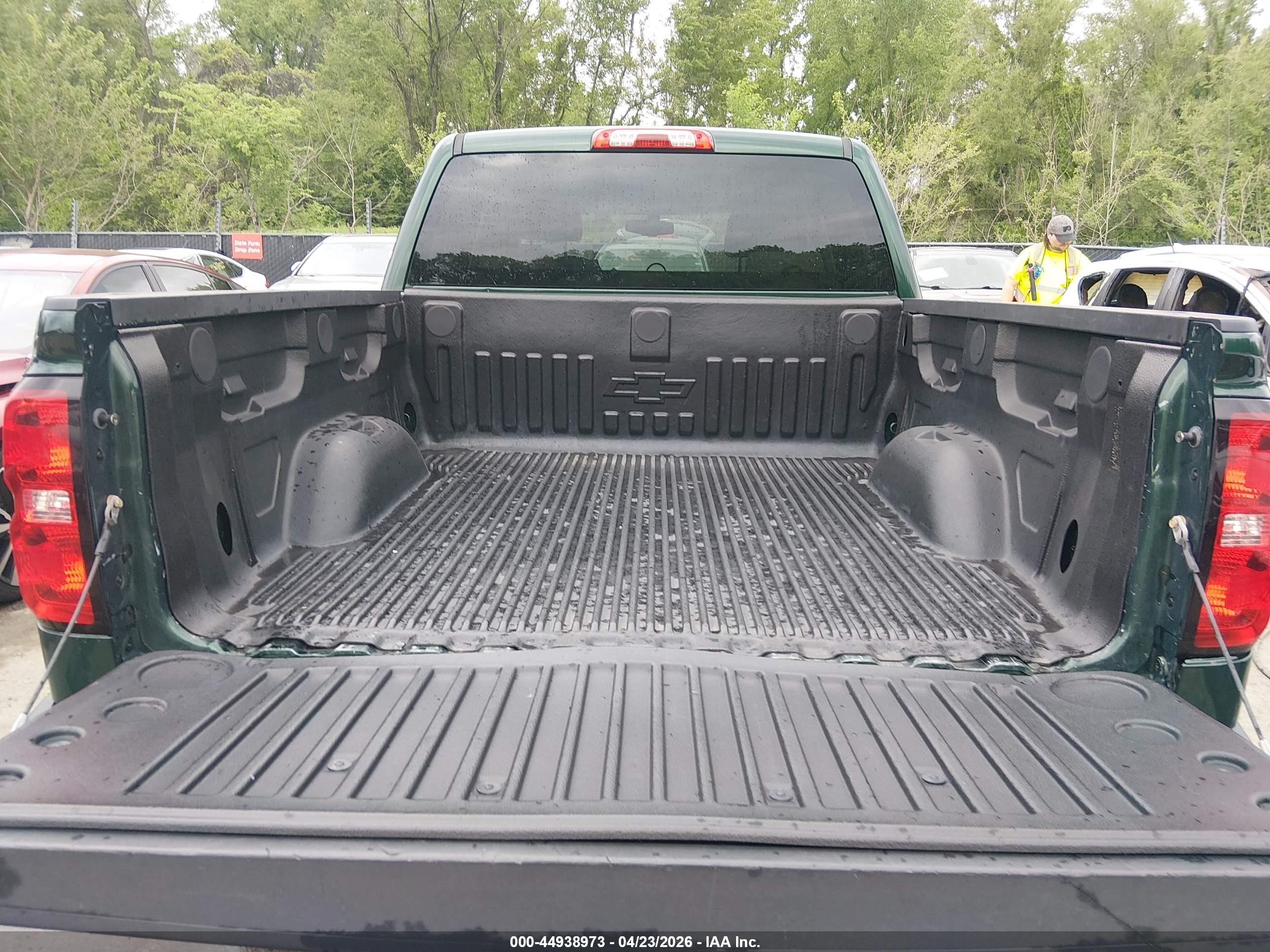 2014 Chevrolet Silverado 1500 2lt Green vin: 3GCUKREC2EG426763