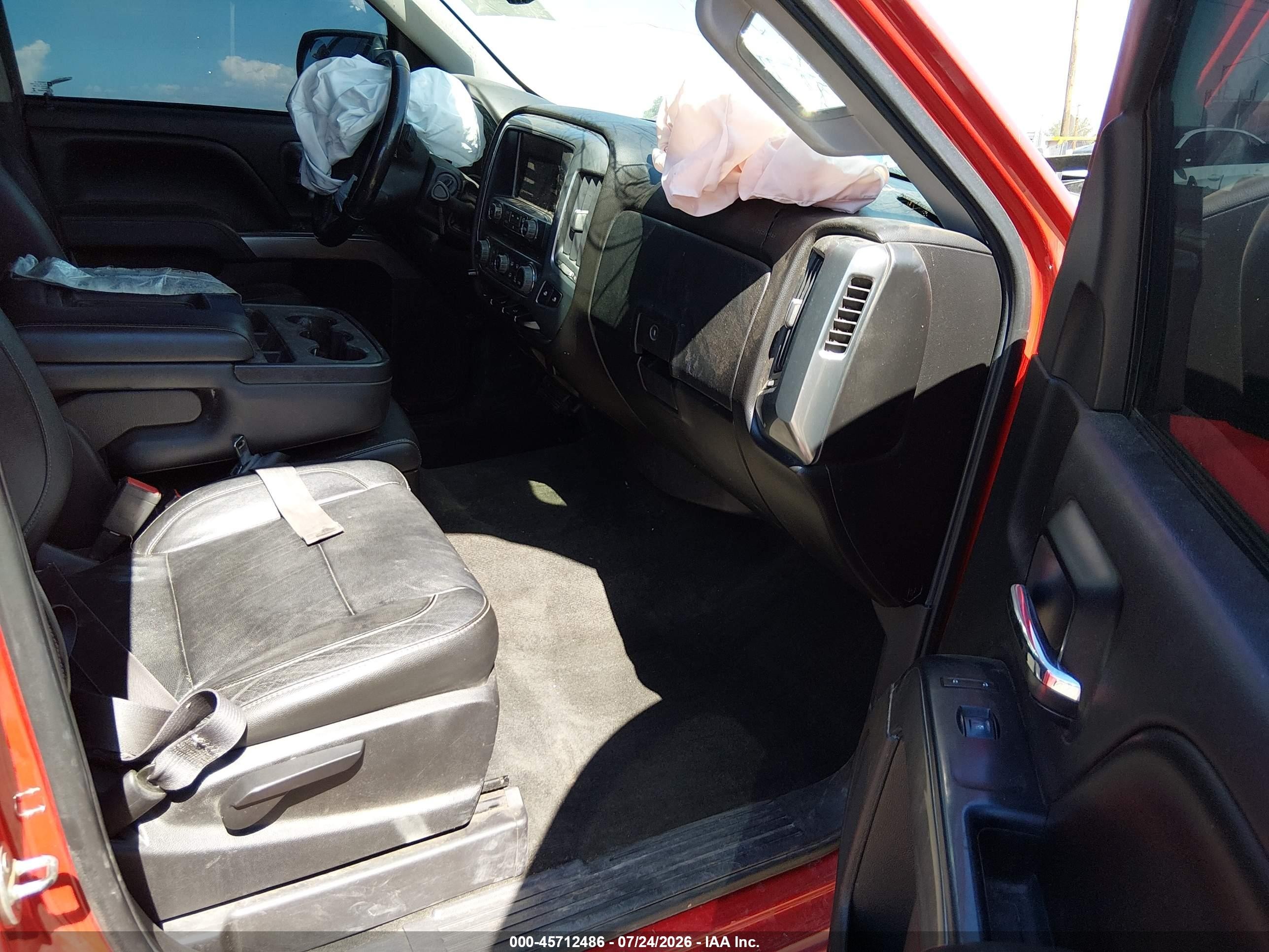 2014 Chevrolet Silverado 1500 Lt Red vin: 3GCUKREC2EG456099
