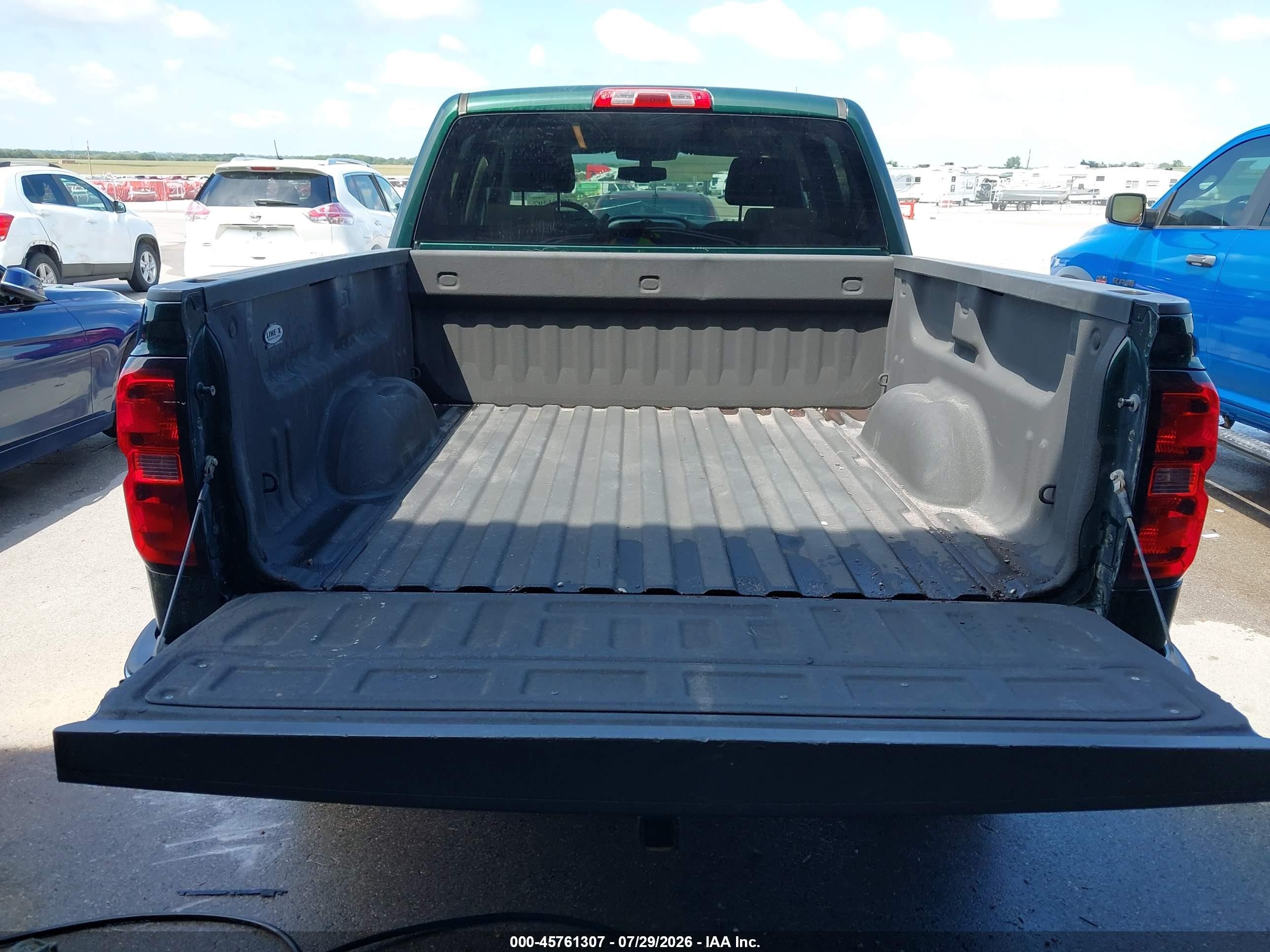 2014 Chevrolet Silverado 1500 Lt Зеленый vin: 3GCUKREC2EG493931