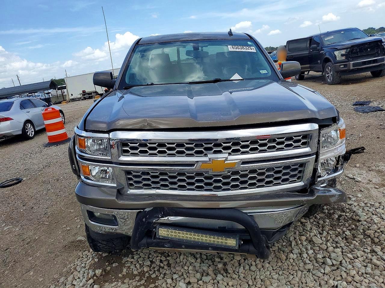 2014 Chevrolet Silverado K1500 Lt Коричневый vin: 3GCUKREC2EG540892