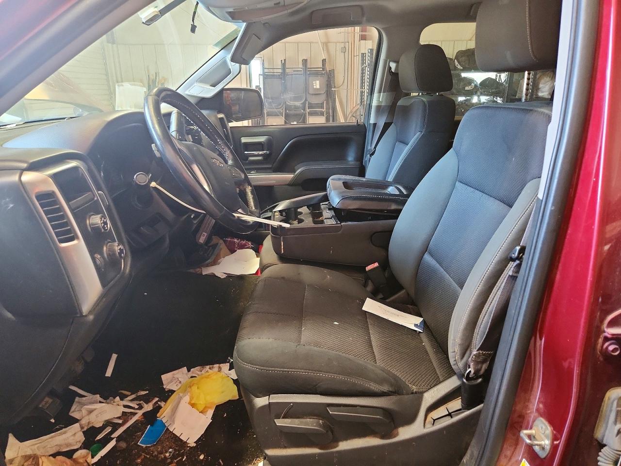2015 Chevrolet Silverado K1500 Lt Maroon vin: 3GCUKREC2FG113066