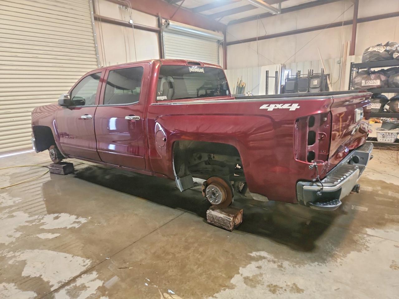 2015 Chevrolet Silverado K1500 Lt Maroon vin: 3GCUKREC2FG113066