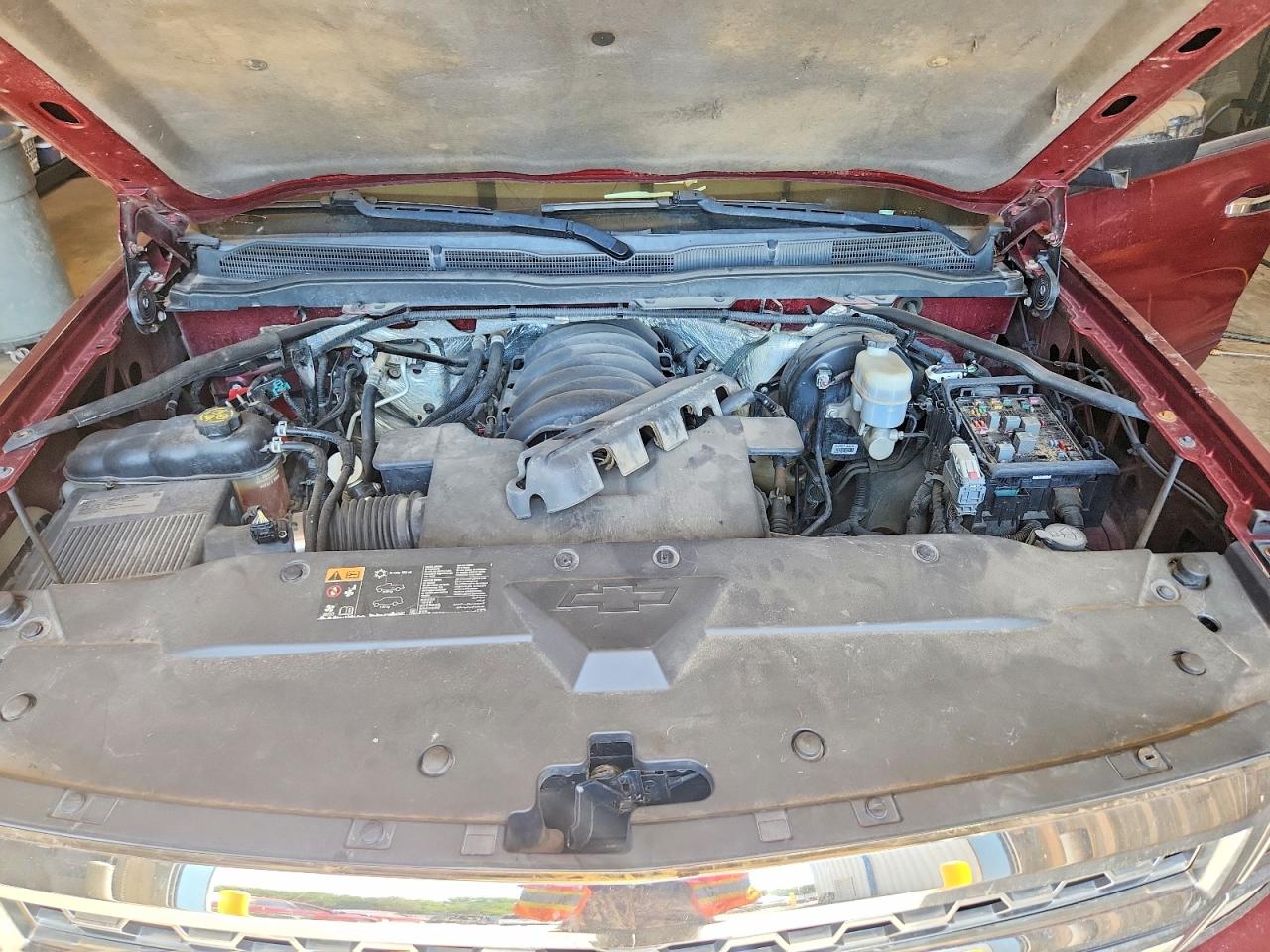 2015 Chevrolet Silverado K1500 Lt Maroon vin: 3GCUKREC2FG113066