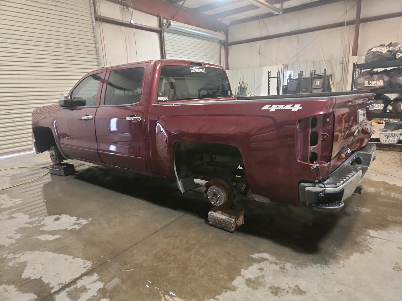 2015 Chevrolet Silverado K1500 Lt Maroon vin: 3GCUKREC2FG113066 Damage: Left Tail Light, Broken, Replacement Required
