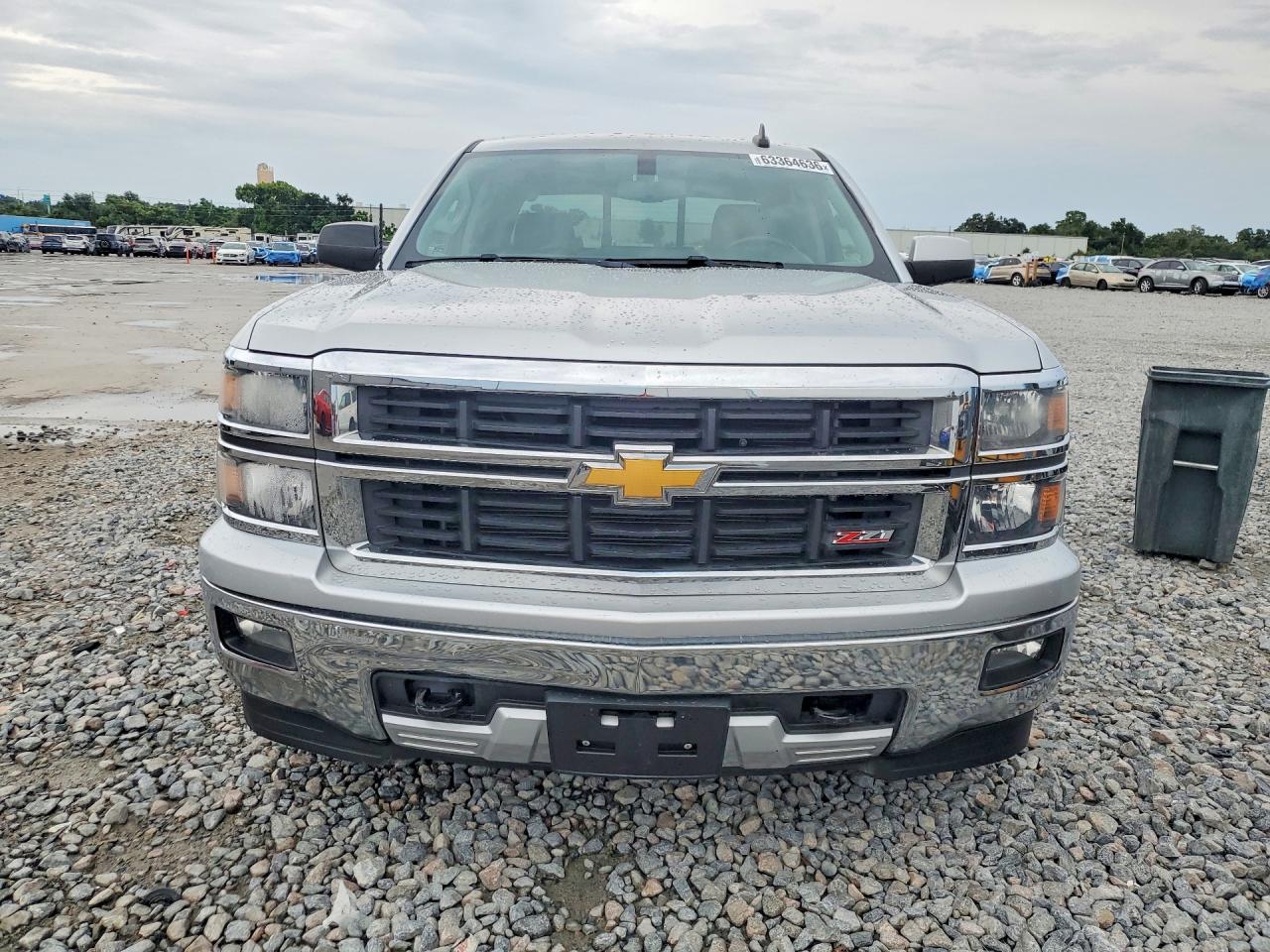 2015 Chevrolet Silverado K1500 Lt Silver vin: 3GCUKREC2FG115299