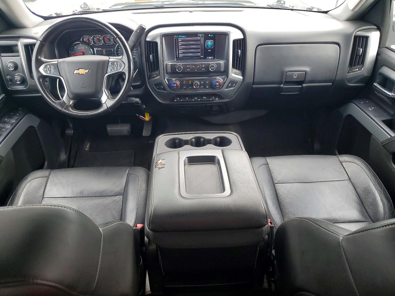 2015 Chevrolet Silverado K1500 Lt Silver vin: 3GCUKREC2FG115299