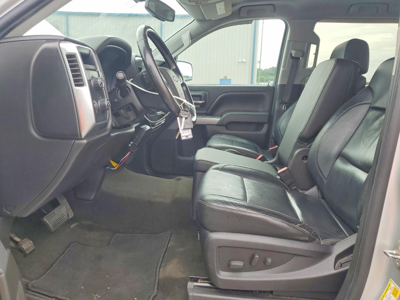 2015 Chevrolet Silverado K1500 Lt Silver vin: 3GCUKREC2FG115299