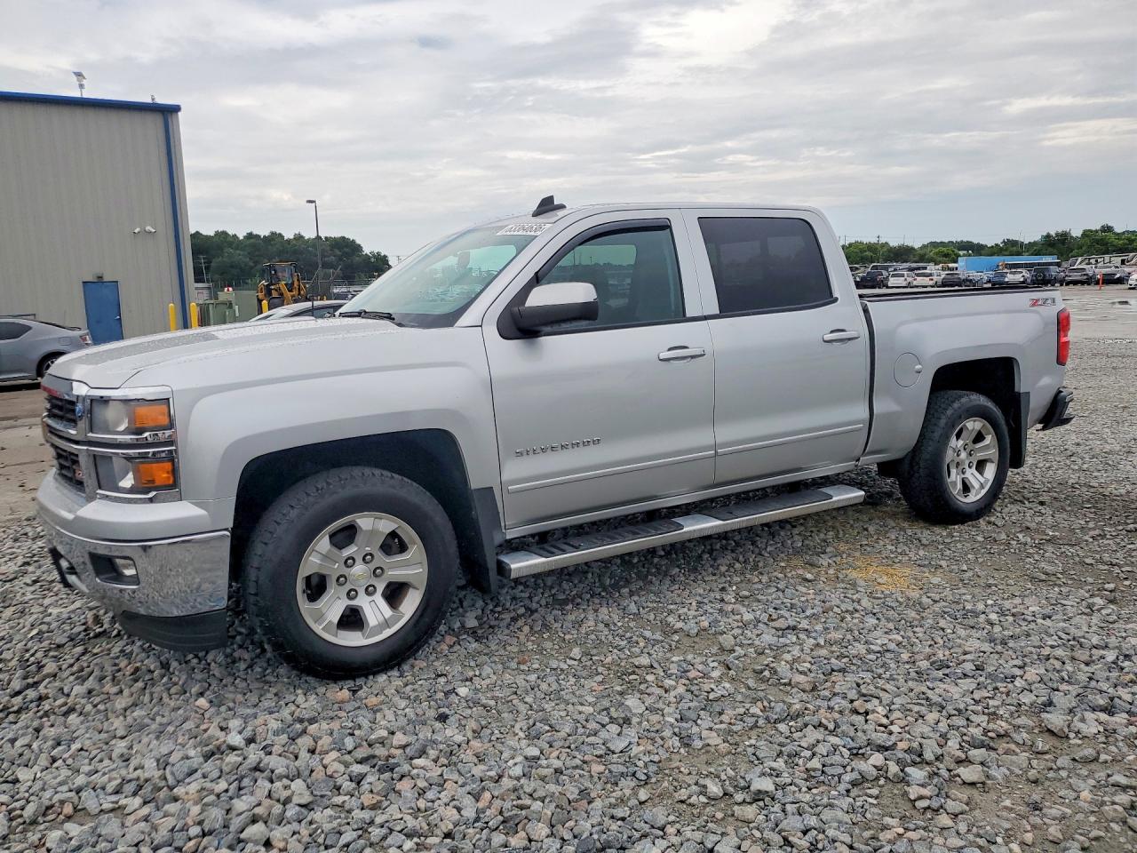 2015 Chevrolet Silverado K1500 Lt Silver vin: 3GCUKREC2FG115299