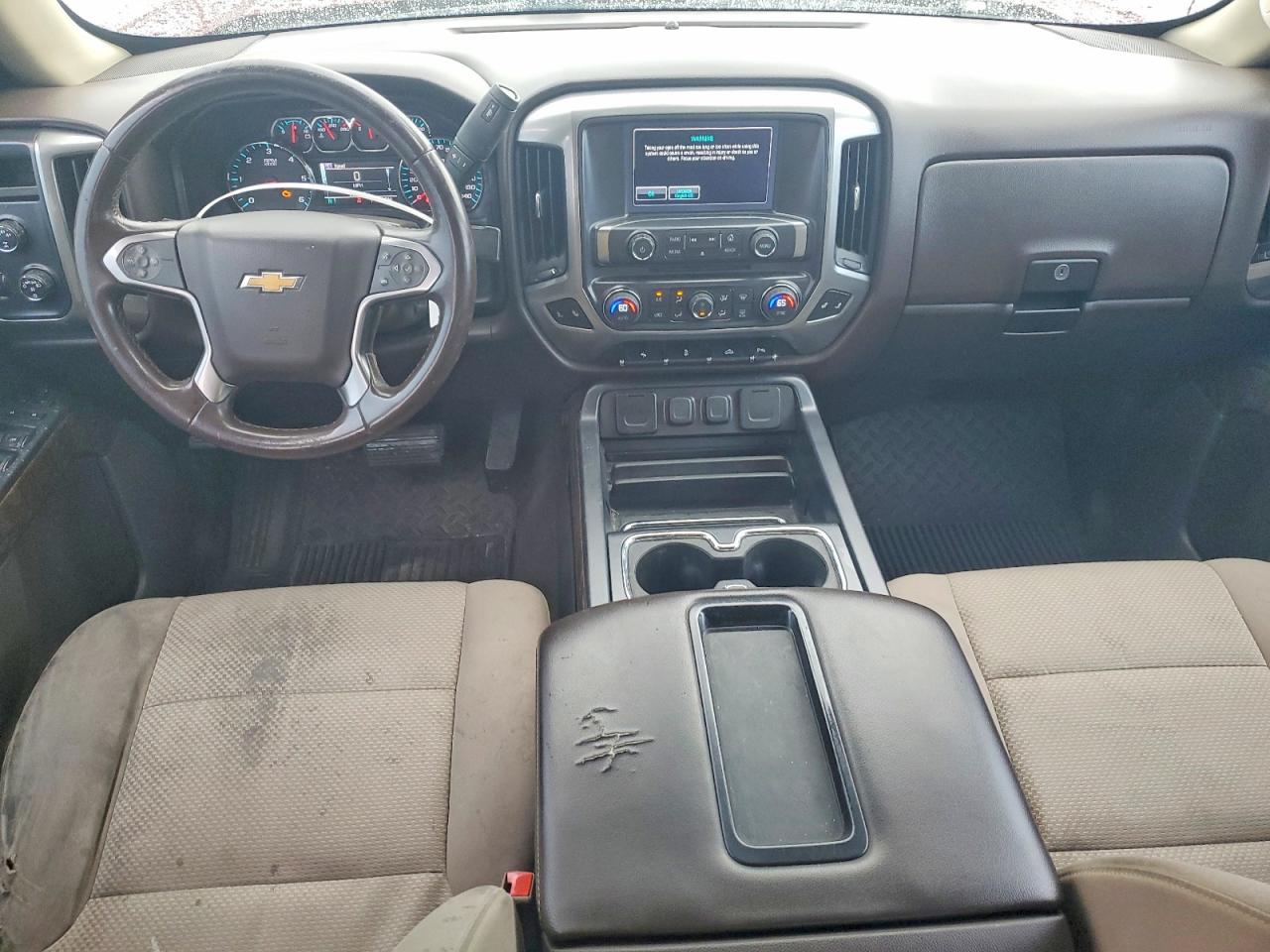 2015 Chevrolet Silverado K1500 Lt Burgundy vin: 3GCUKREC2FG208016