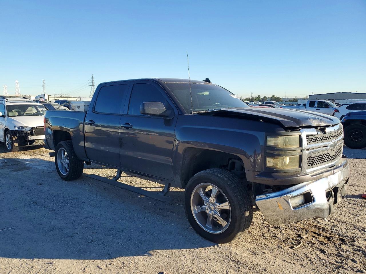 2015 Chevrolet Silverado K1500 Lt Gray vin: 3GCUKREC2FG304082