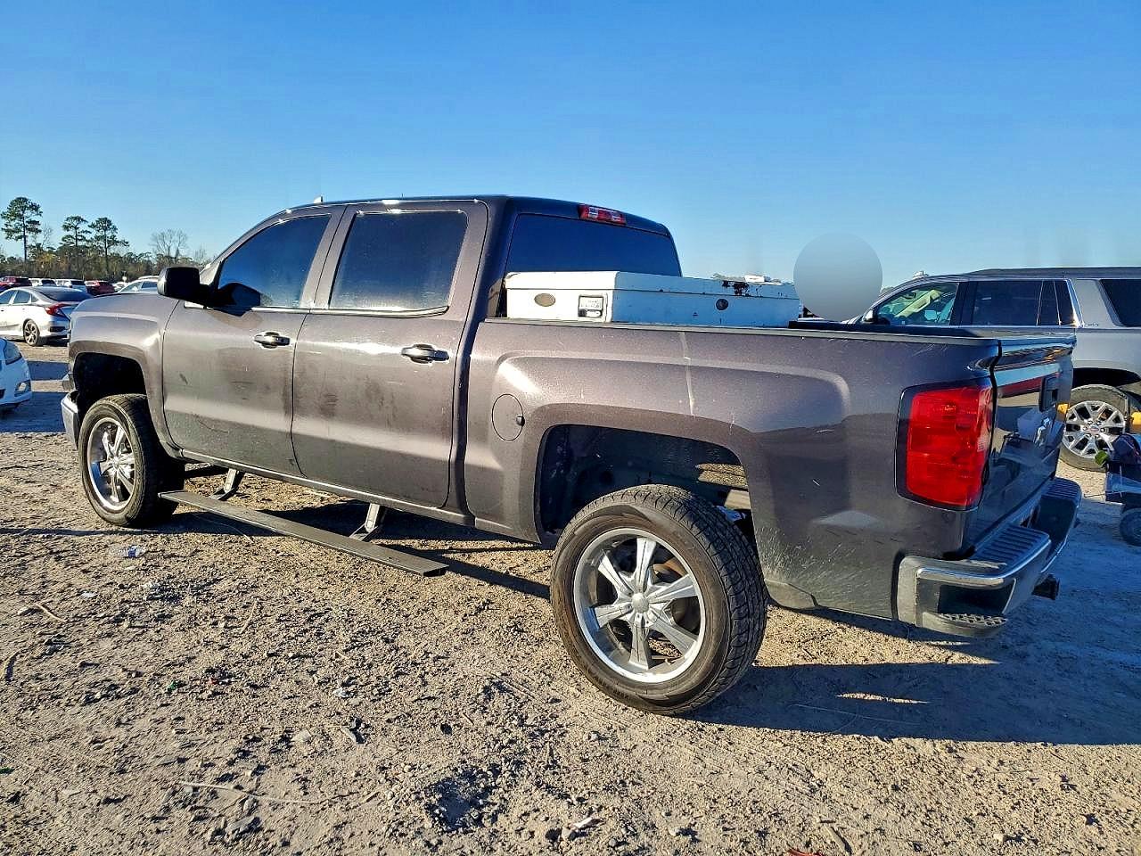 2015 Chevrolet Silverado K1500 Lt Gray vin: 3GCUKREC2FG304082