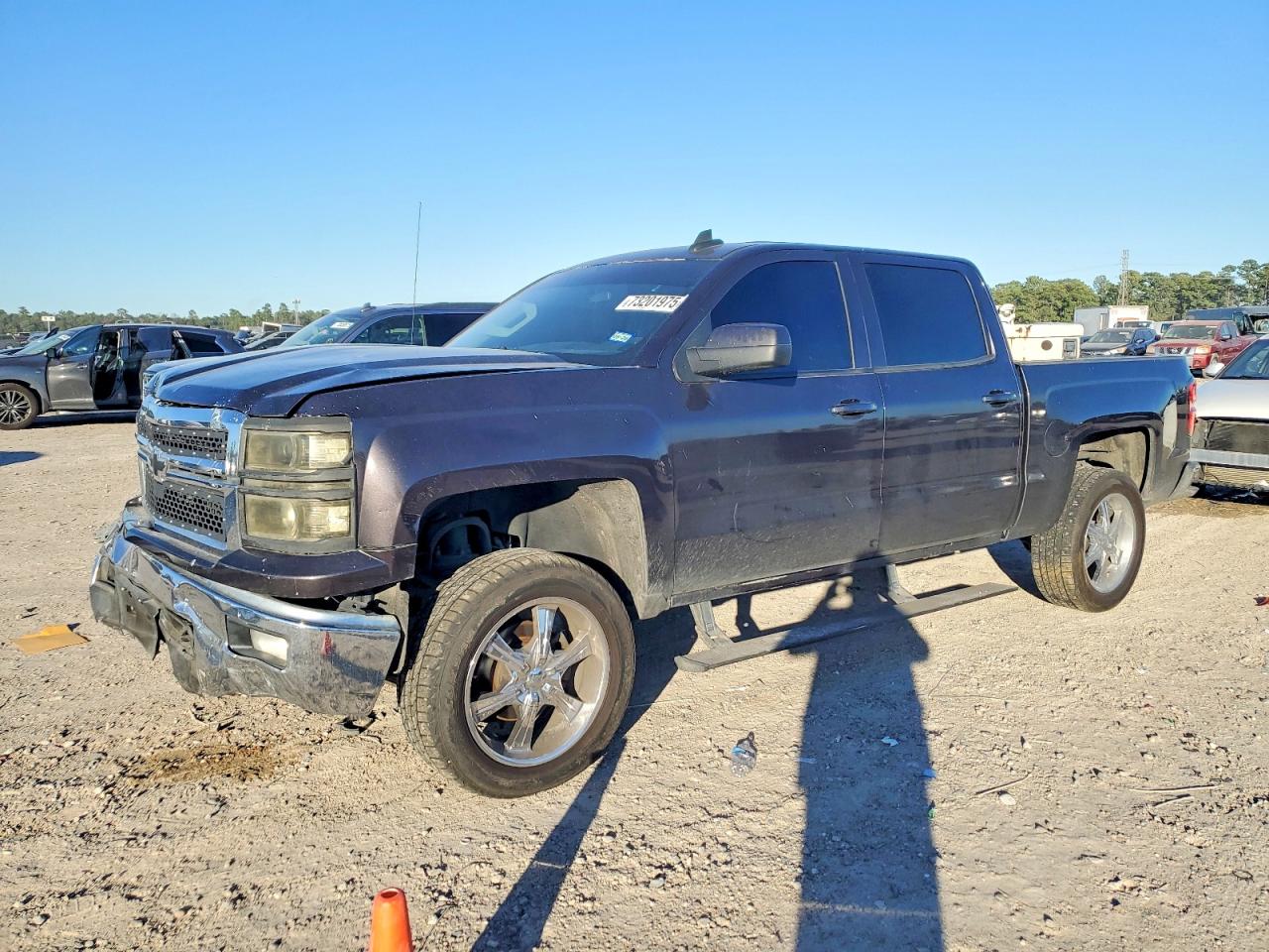 2015 Chevrolet Silverado K1500 Lt Gray vin: 3GCUKREC2FG304082