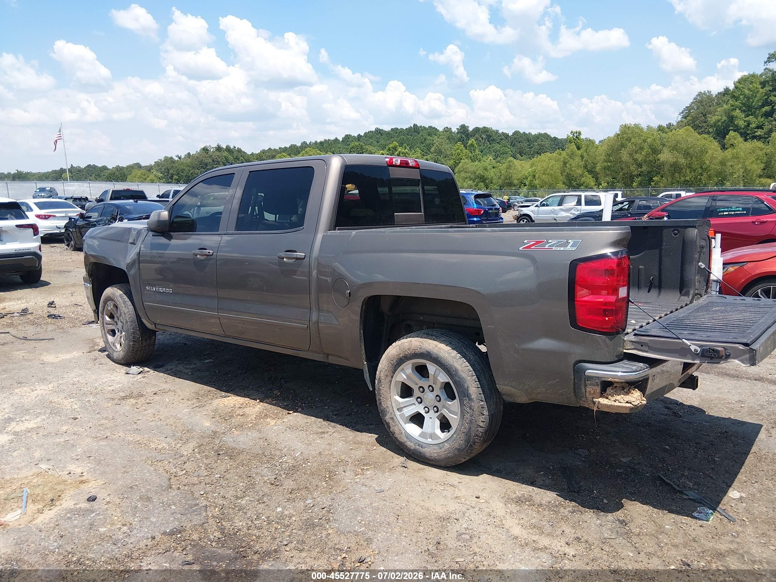 2015 Chevrolet Silverado 1500 Lt Brown vin: 3GCUKREC2FG399369
