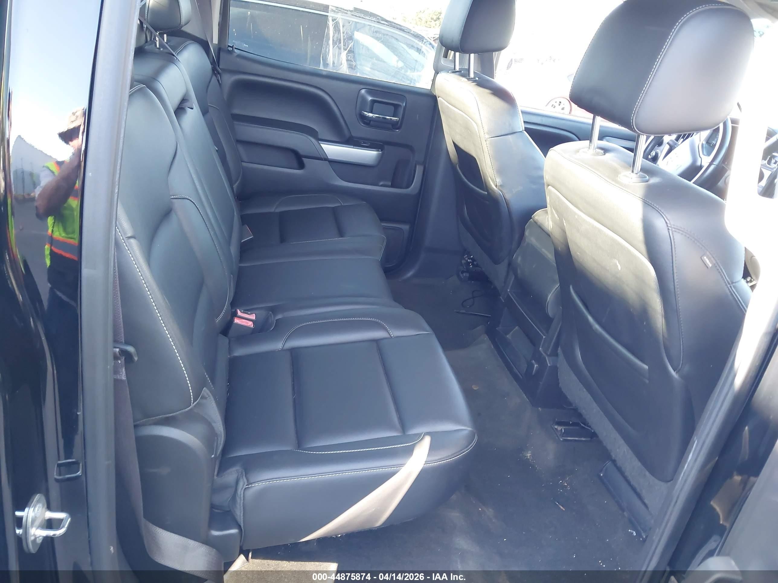 2015 Chevrolet Silverado 1500 2lt Black vin: 3GCUKREC2FG404179