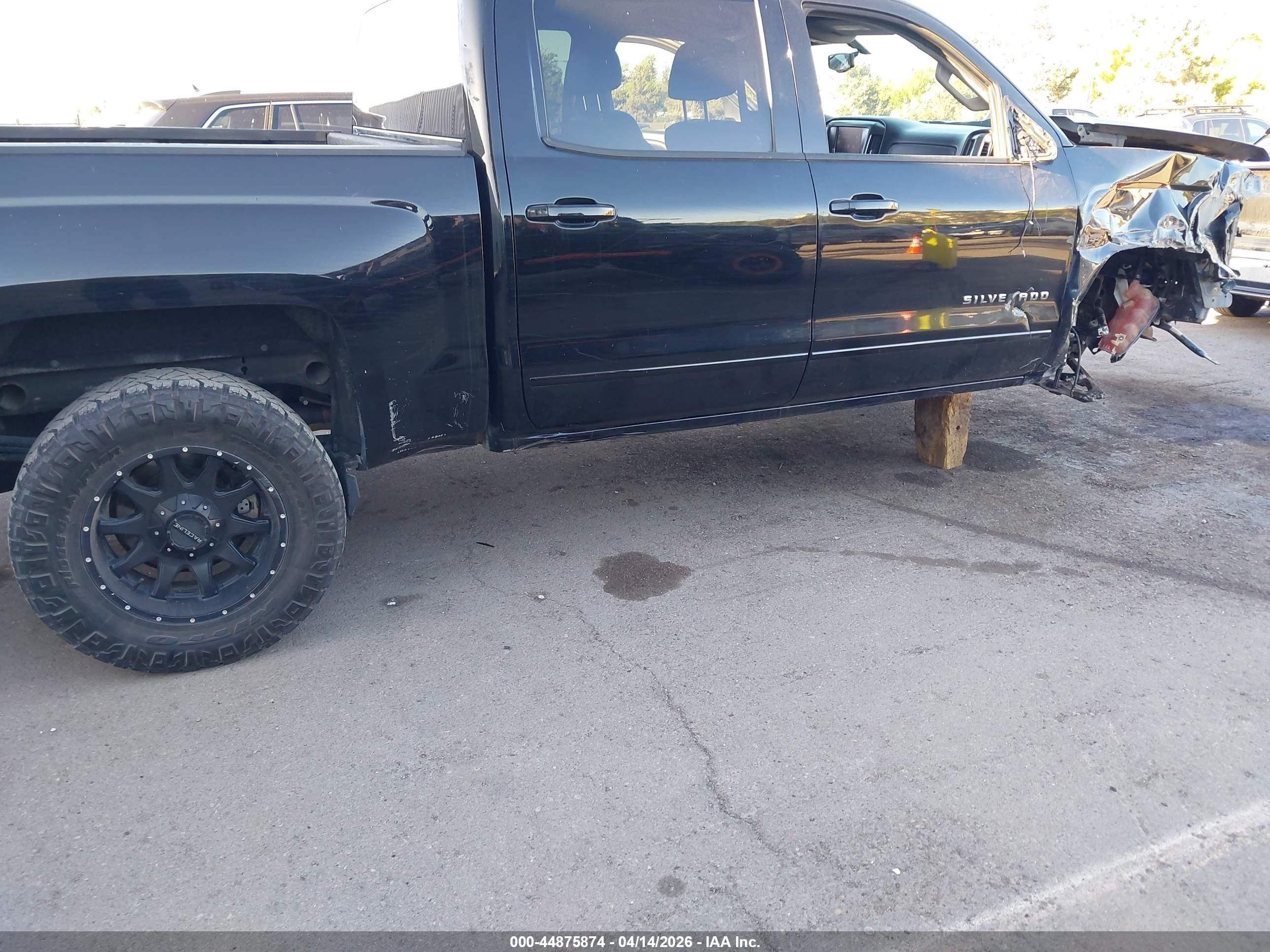 2015 Chevrolet Silverado 1500 2lt Black vin: 3GCUKREC2FG404179