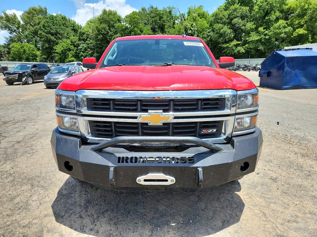2015 Chevrolet Silverado K1500 Lt Red vin: 3GCUKREC2FG460042