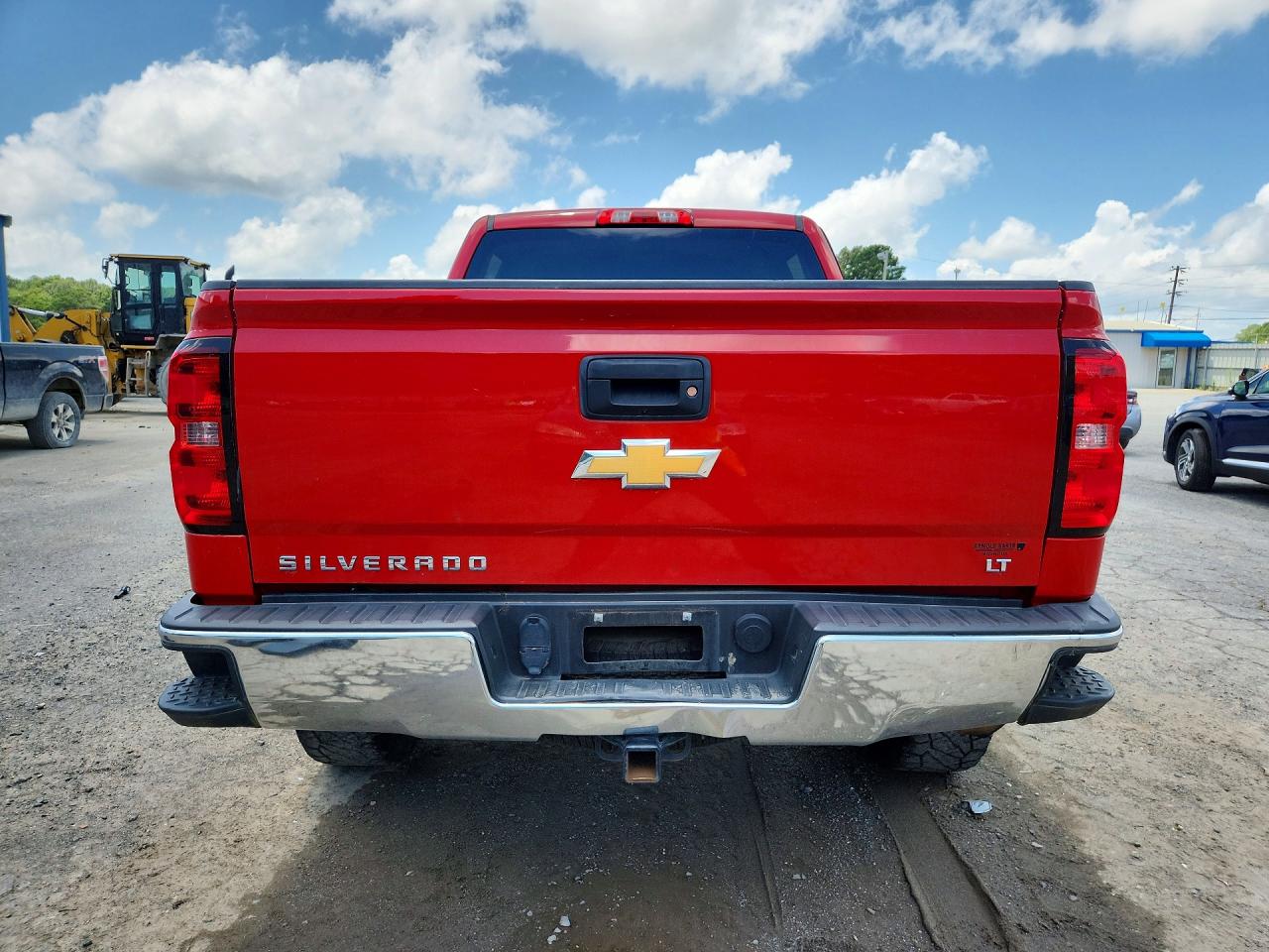 2015 Chevrolet Silverado K1500 Lt Red vin: 3GCUKREC2FG460042