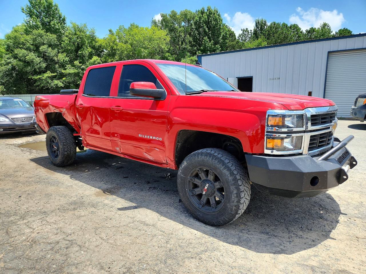 2015 Chevrolet Silverado K1500 Lt Red vin: 3GCUKREC2FG460042
