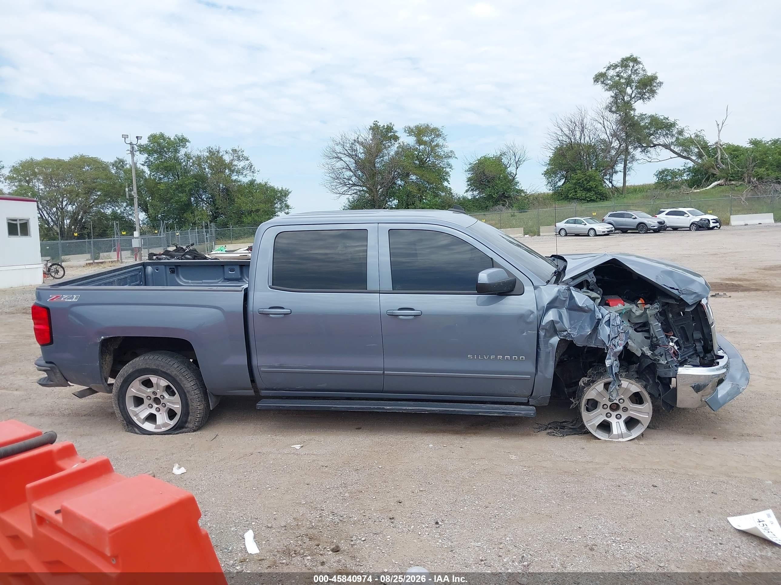 2015 Chevrolet Silverado 1500 Lt Blue vin: 3GCUKREC2FG524502