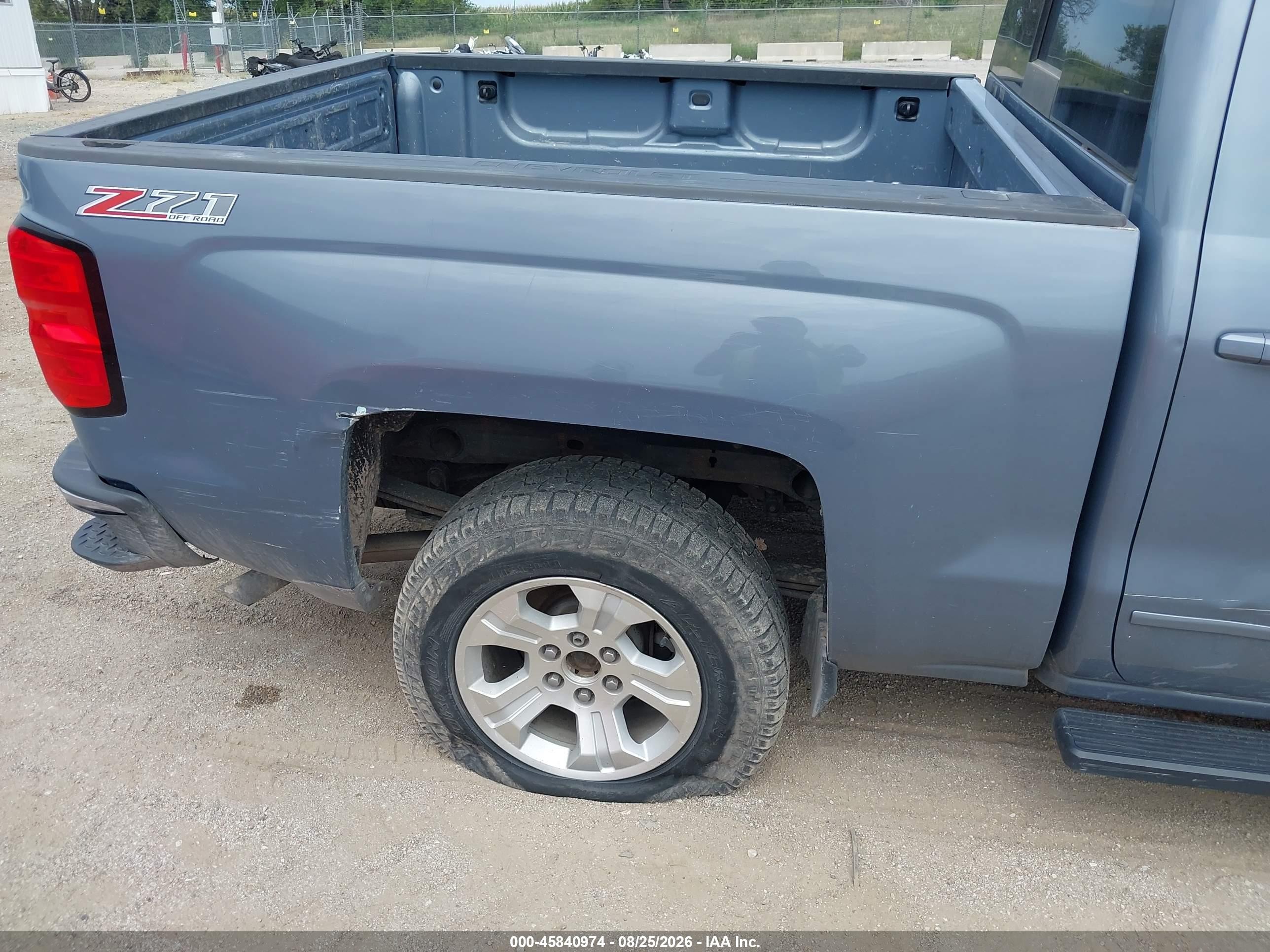 2015 Chevrolet Silverado 1500 Lt Blue vin: 3GCUKREC2FG524502
