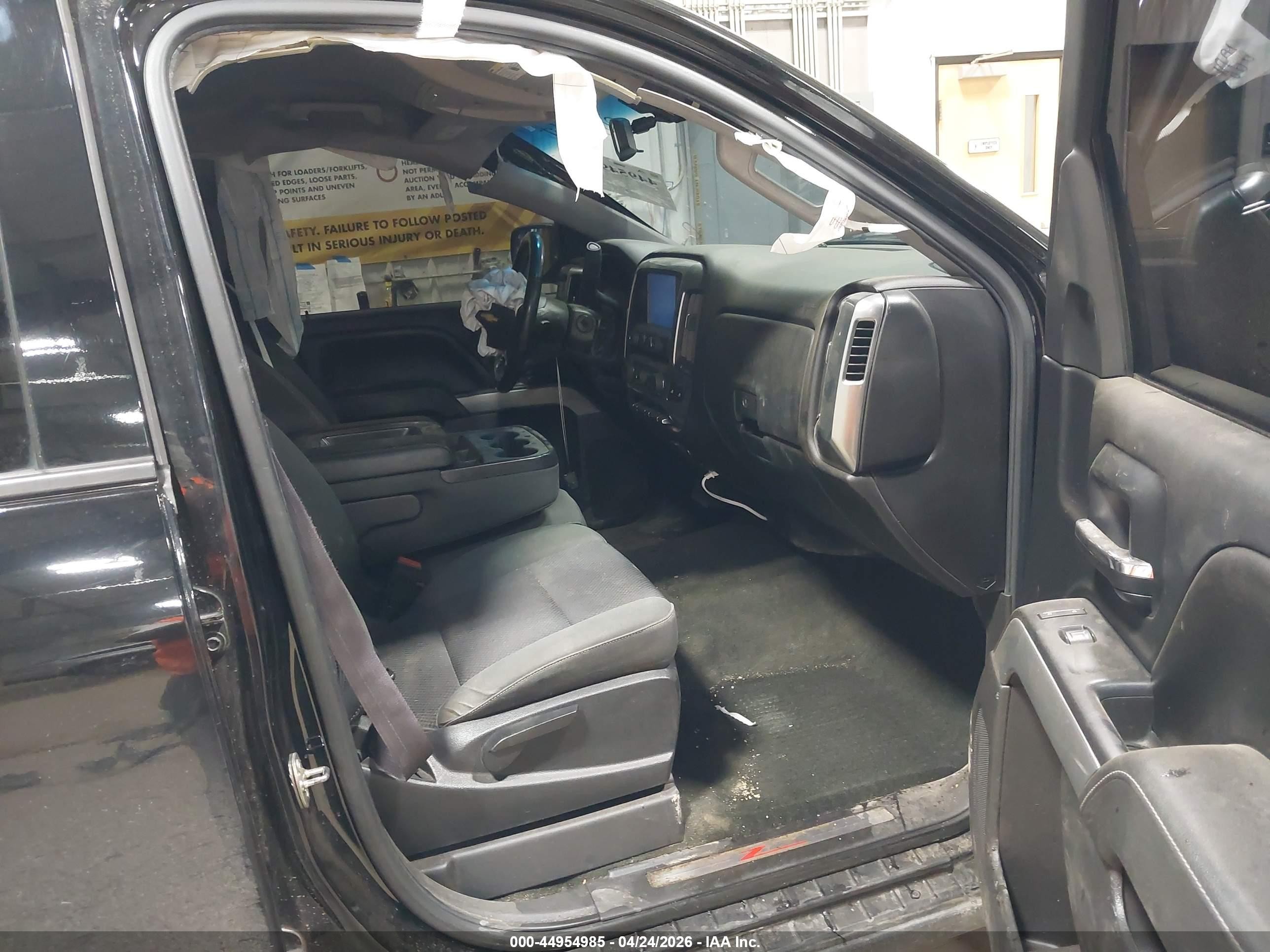 2016 Chevrolet Silverado 1500 2lt Black vin: 3GCUKREC2GG190859