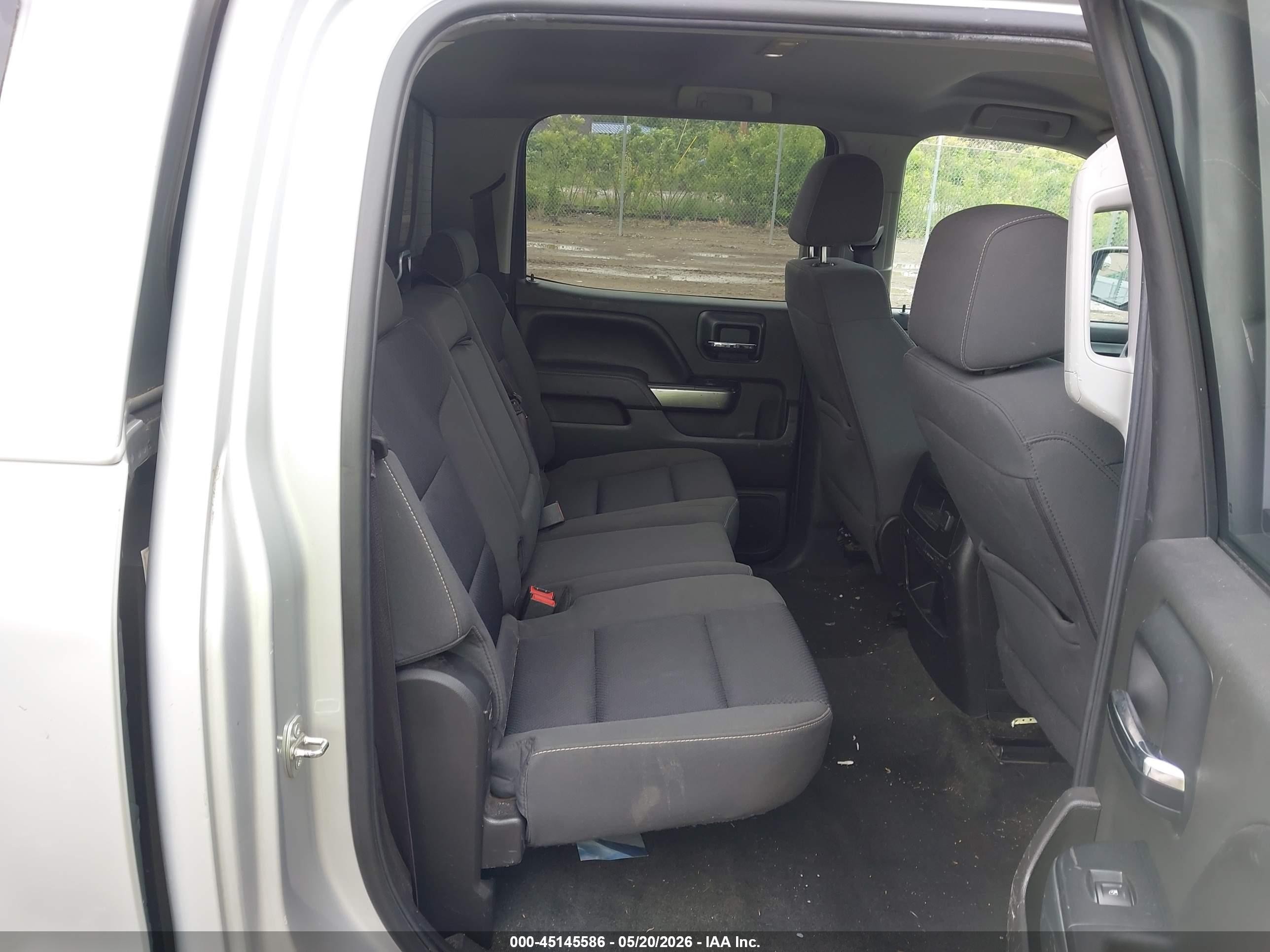 2016 Chevrolet Silverado 1500 1lt Gray vin: 3GCUKREC2GG297135