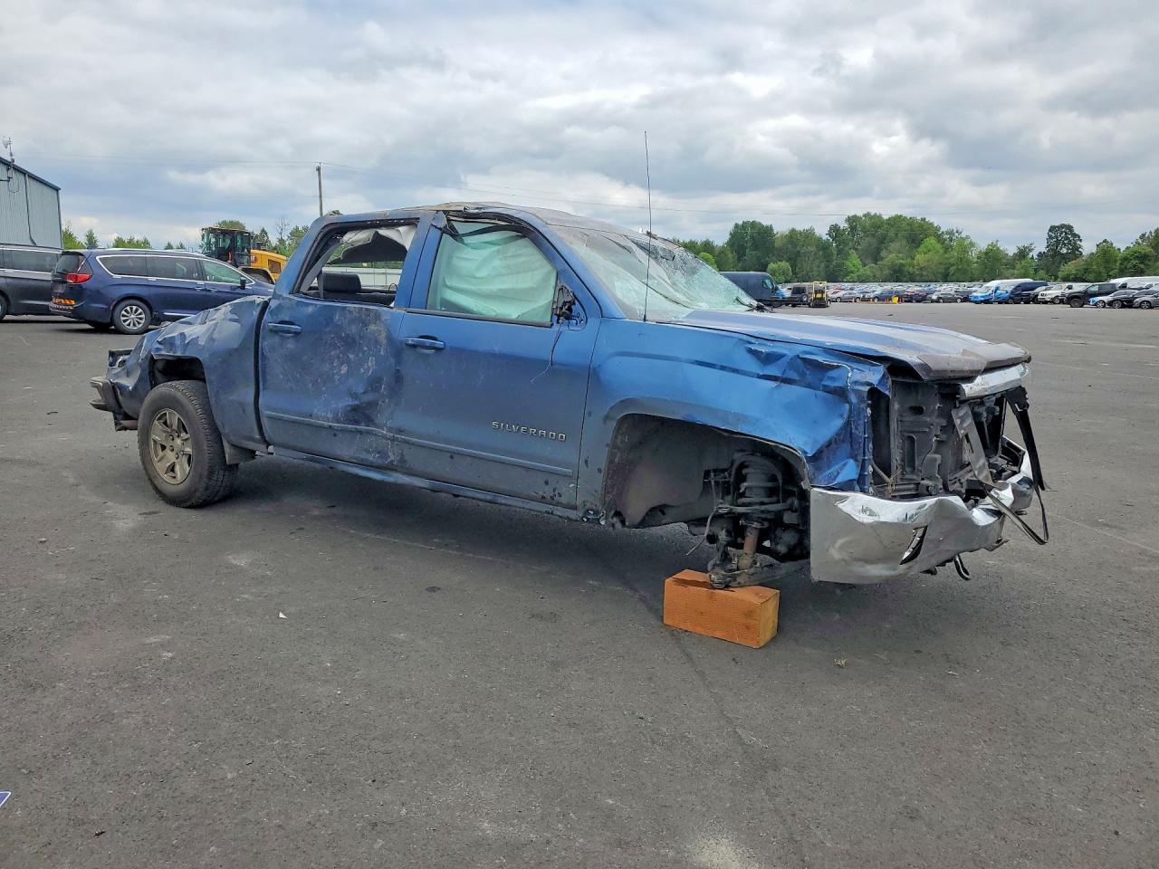 2016 Chevrolet Silverado K1500 Lt Blue vin: 3GCUKREC2GG376742