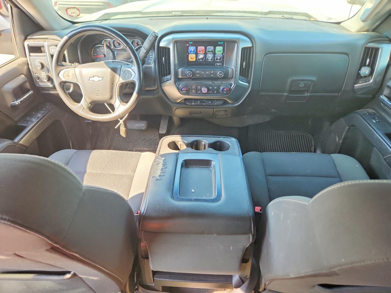 2017 Chevrolet Silverado K1500 Lt Silver vin: 3GCUKREC2HG294950