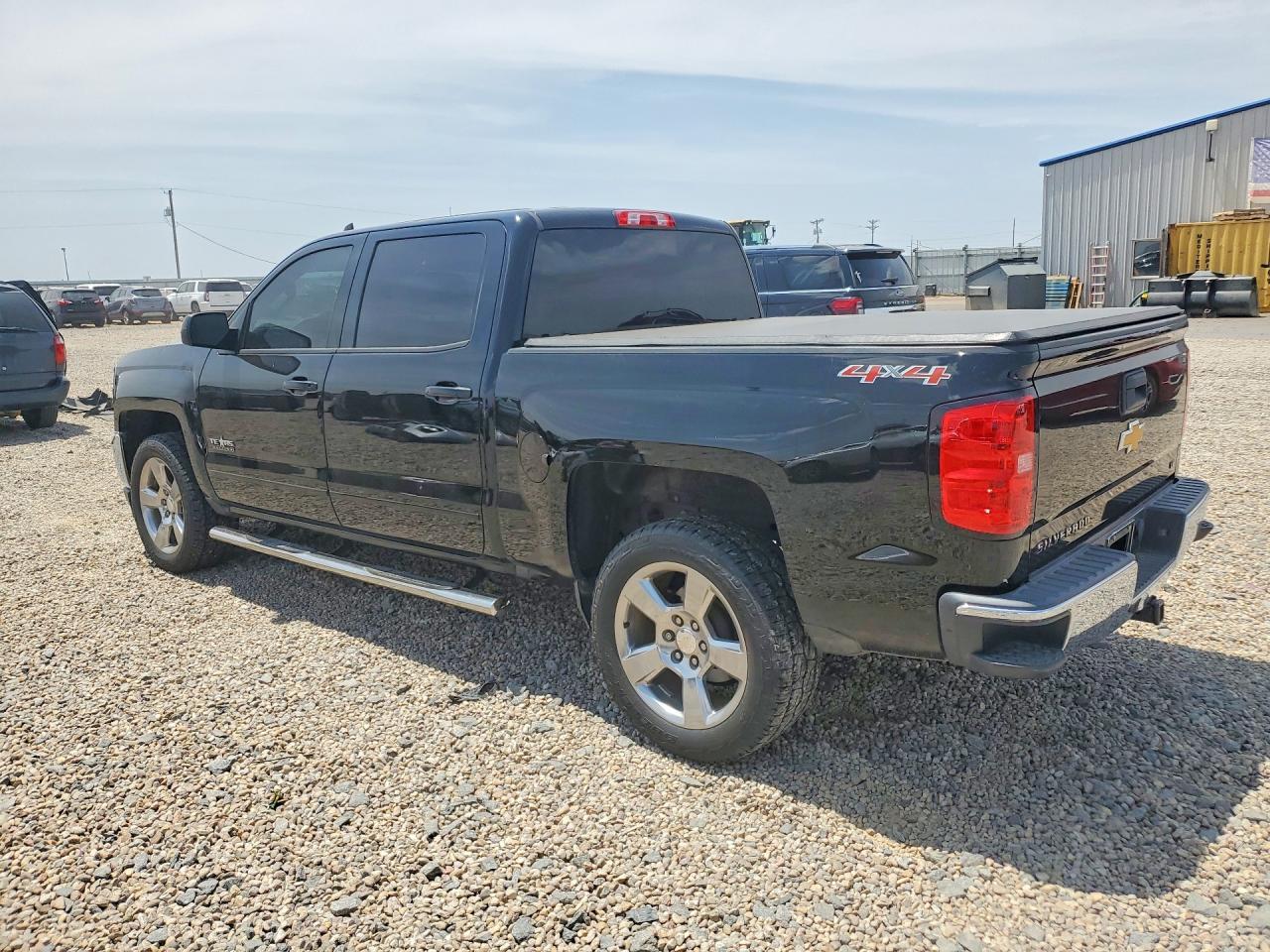 2017 Chevrolet Silverado K1500 Lt Black vin: 3GCUKREC2HG369162
