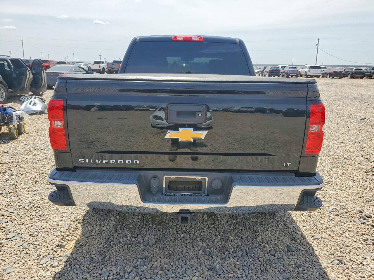 2017 Chevrolet Silverado K1500 Lt Black vin: 3GCUKREC2HG369162