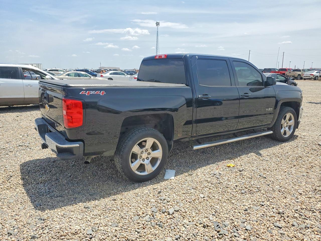 2017 Chevrolet Silverado K1500 Lt Black vin: 3GCUKREC2HG369162