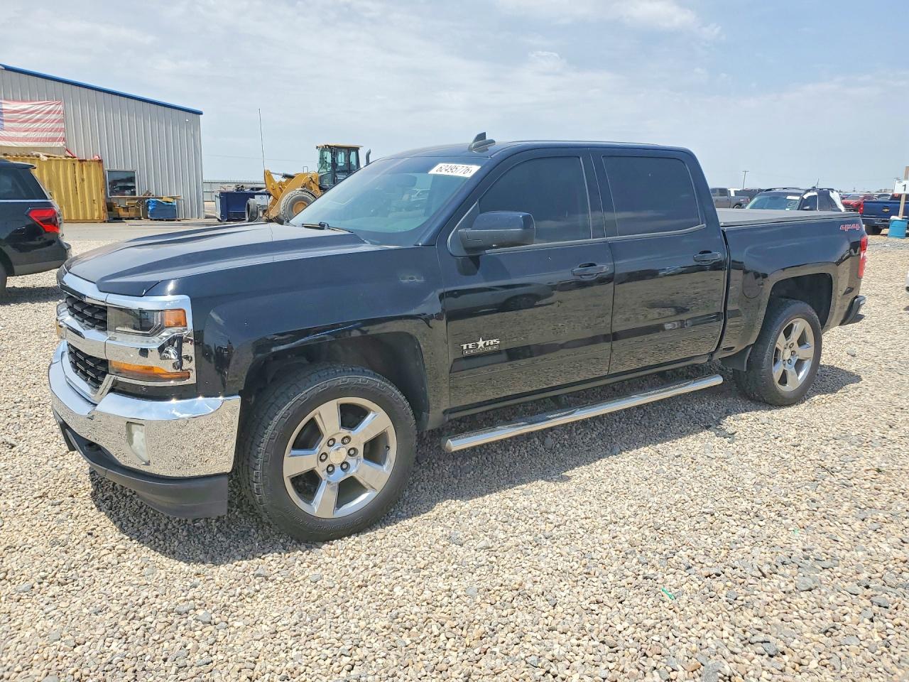 2017 Chevrolet Silverado K1500 Lt Black vin: 3GCUKREC2HG369162