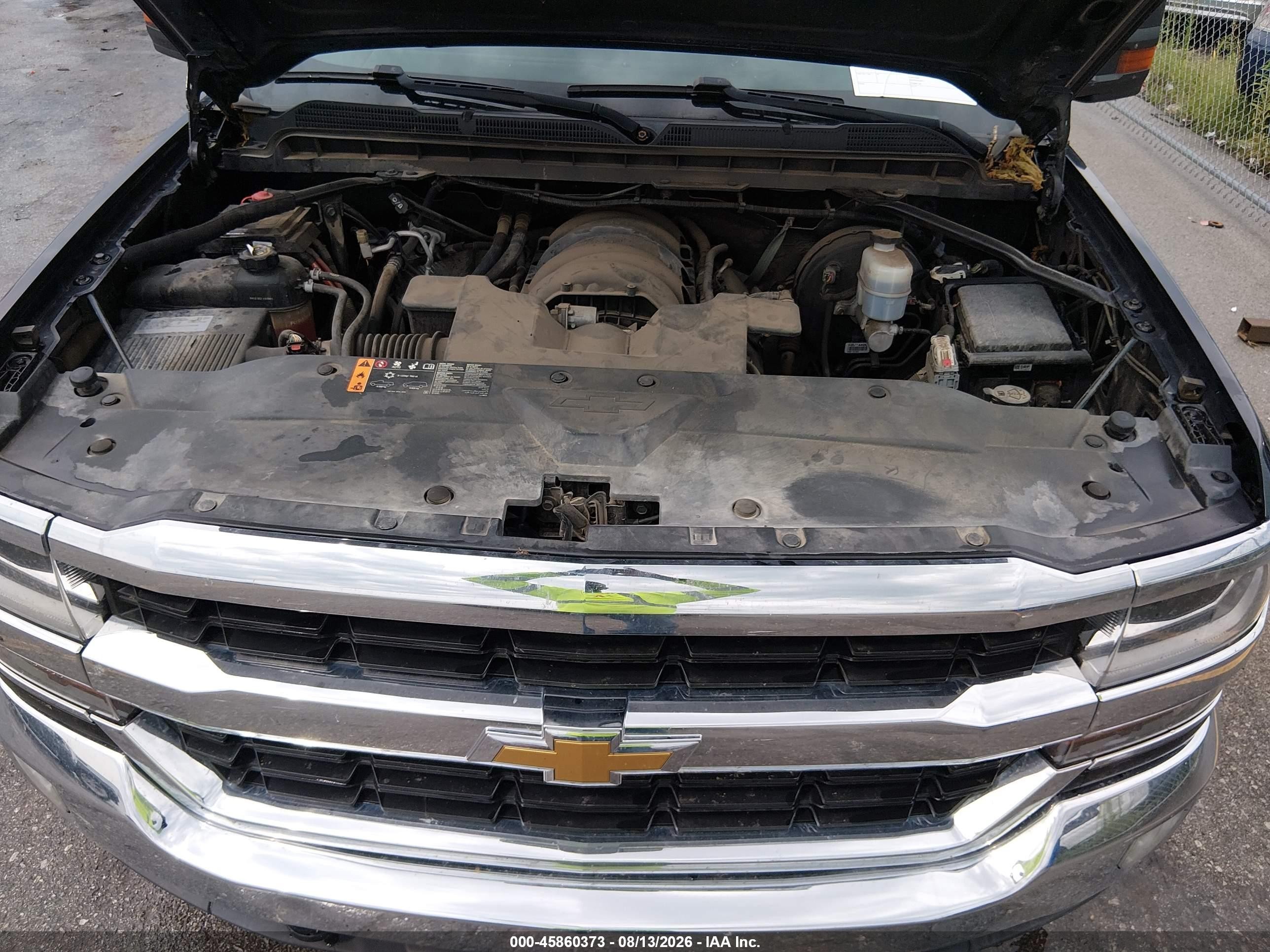 2018 Chevrolet Silverado 1500 1lt Black vin: 3GCUKREC2JG488917