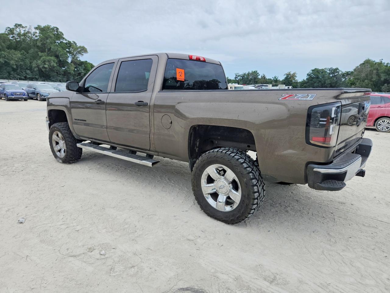 2014 Chevrolet Silverado K1500 Lt Brown vin: 3GCUKREC3EG153591