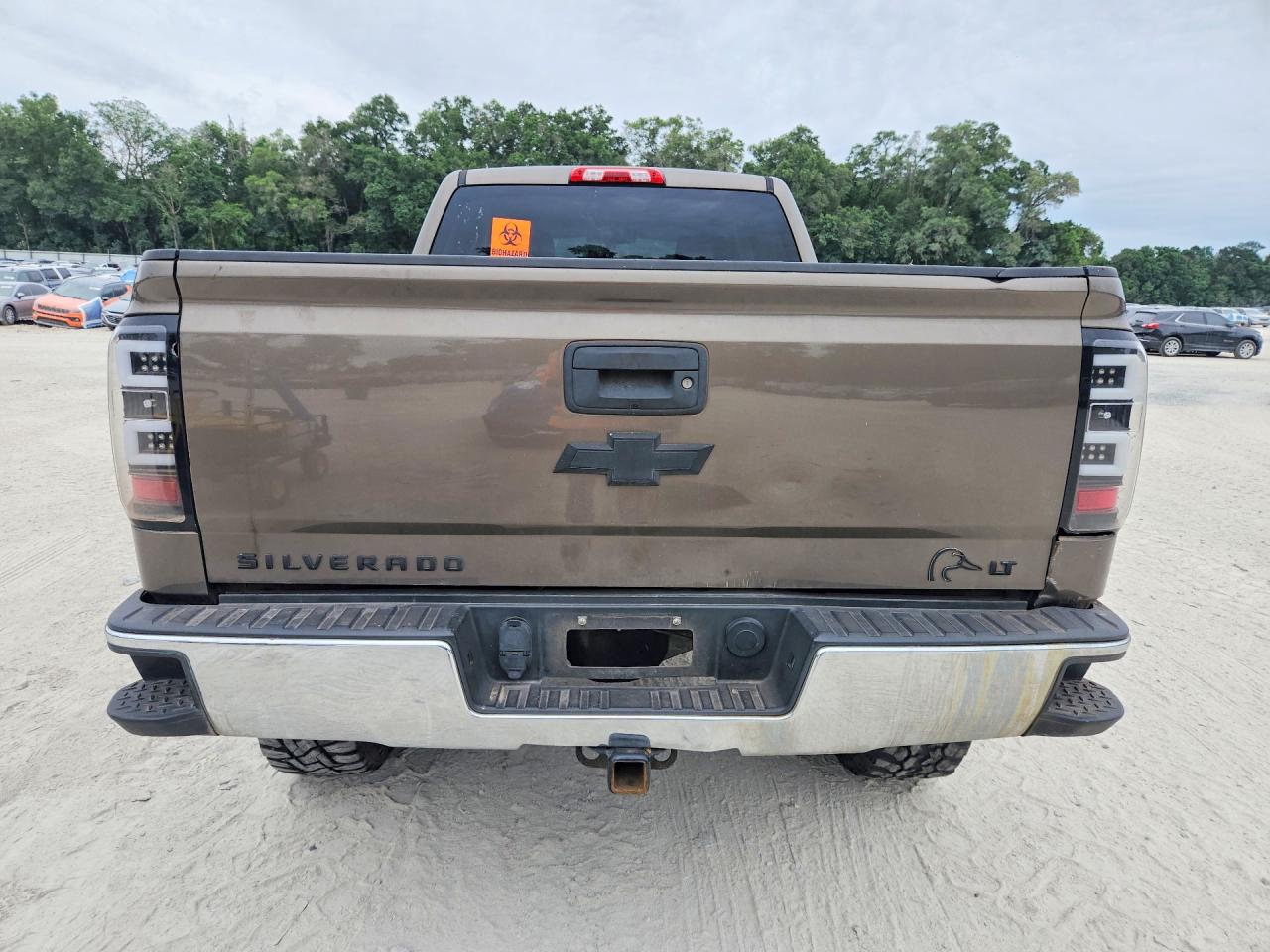 2014 Chevrolet Silverado K1500 Lt Brown vin: 3GCUKREC3EG153591