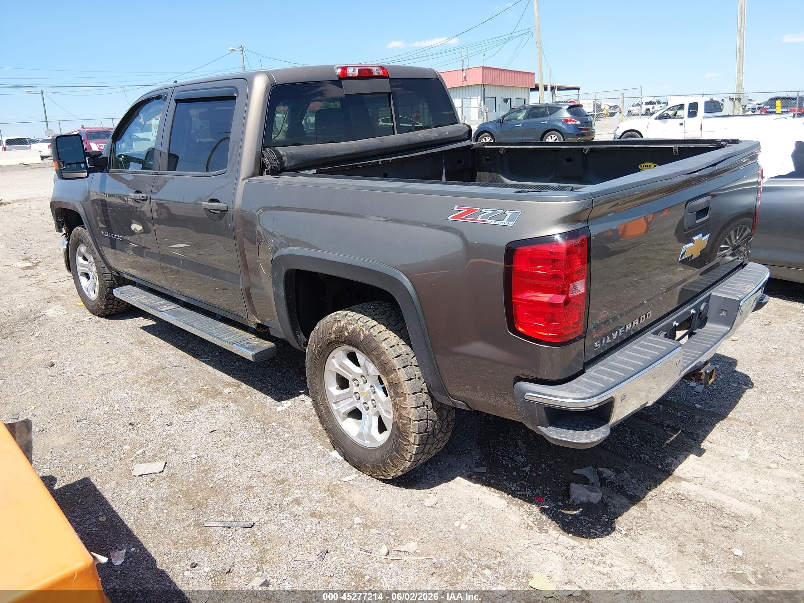 2014 Chevrolet Silverado 1500 2lt Brown vin: 3GCUKREC3EG160461