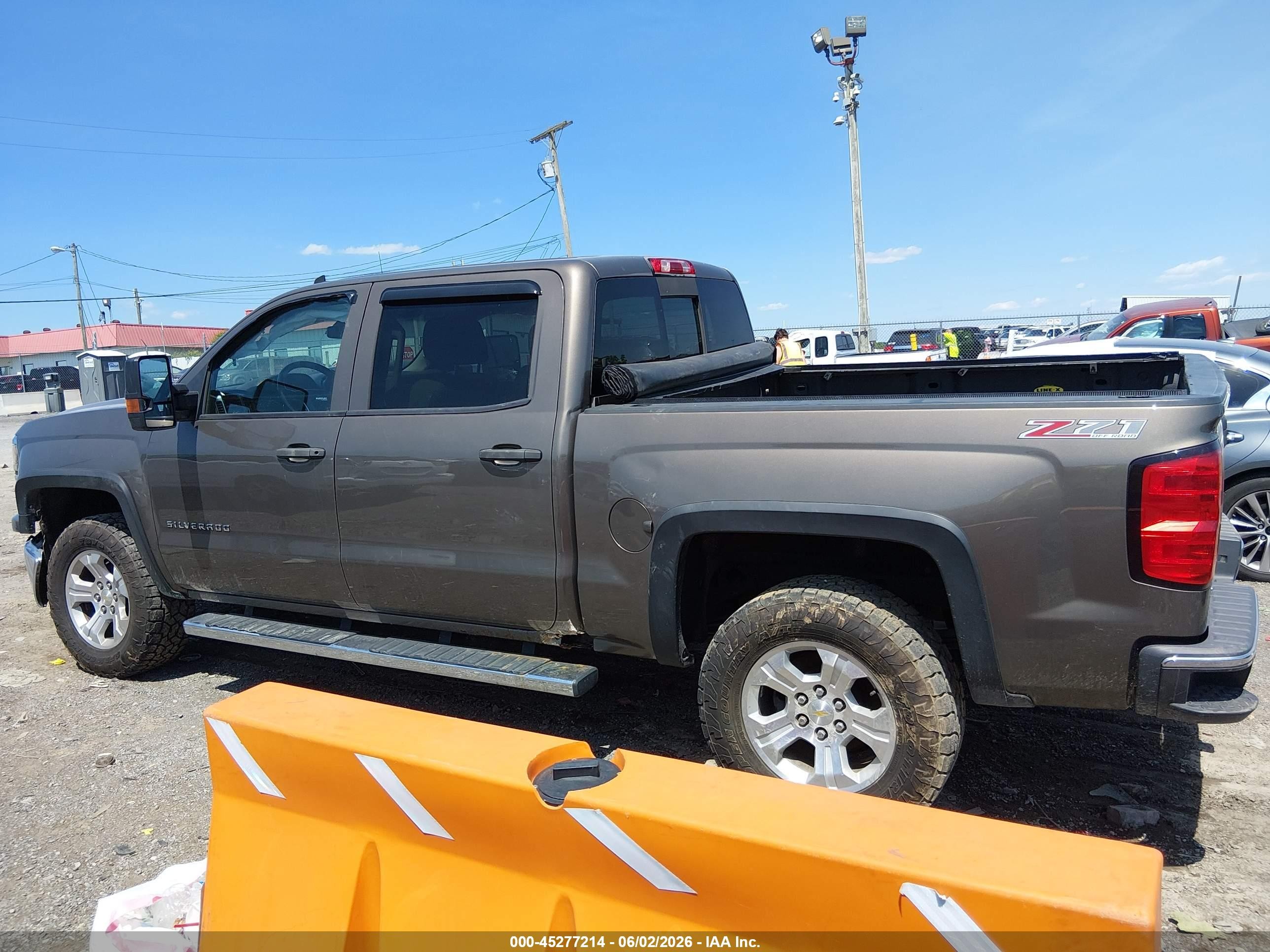 2014 Chevrolet Silverado 1500 2lt Brown vin: 3GCUKREC3EG160461
