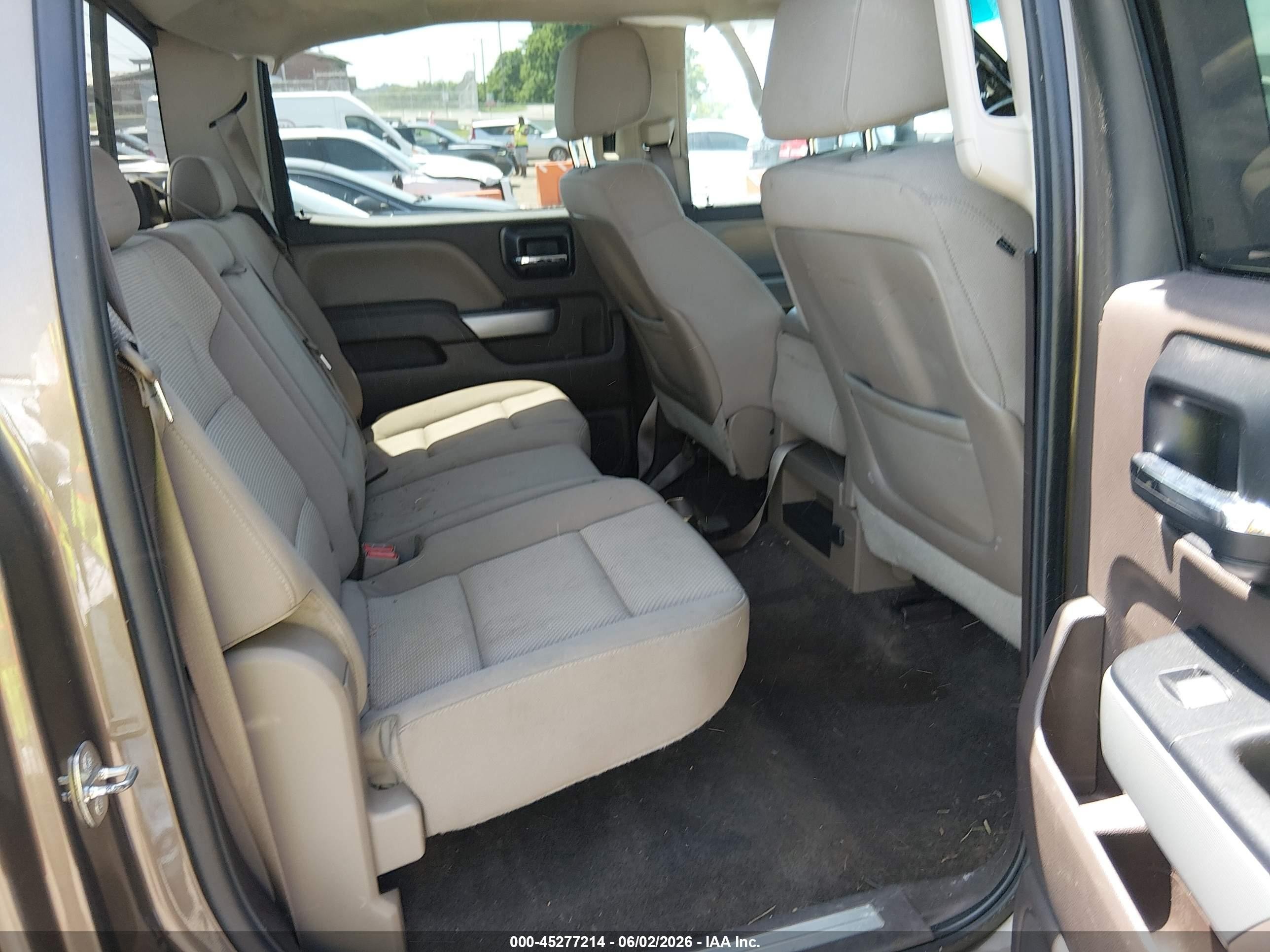 2014 Chevrolet Silverado 1500 2lt Brown vin: 3GCUKREC3EG160461