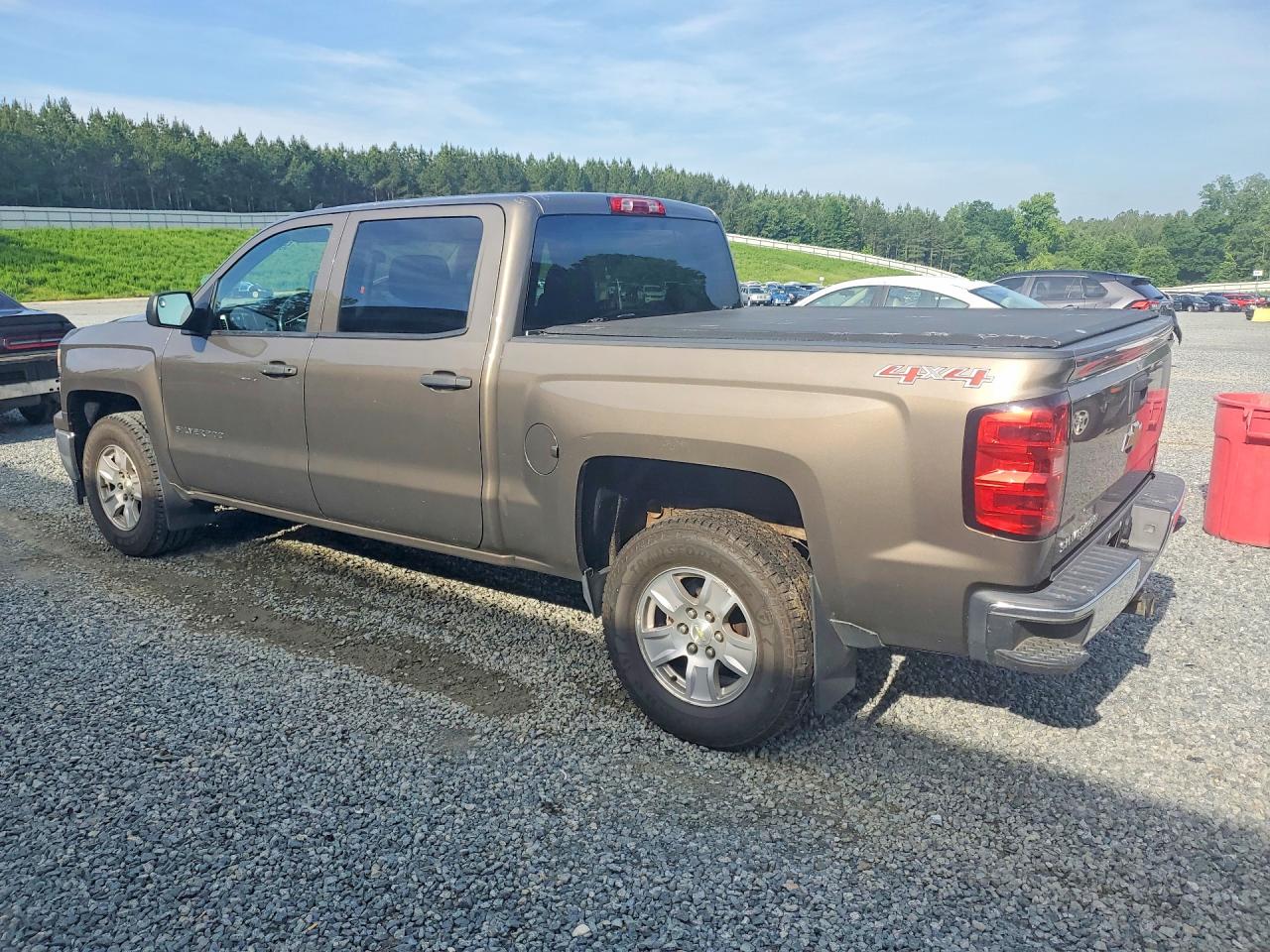 2014 Chevrolet Silverado K1500 Lt Brown vin: 3GCUKREC3EG183478