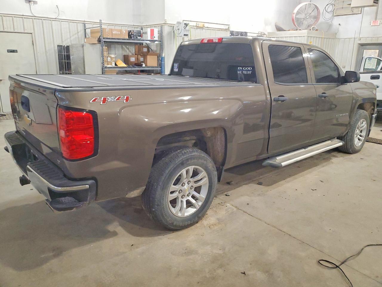 2014 Chevrolet Silverado K1500 Lt Brown vin: 3GCUKREC3EG216737