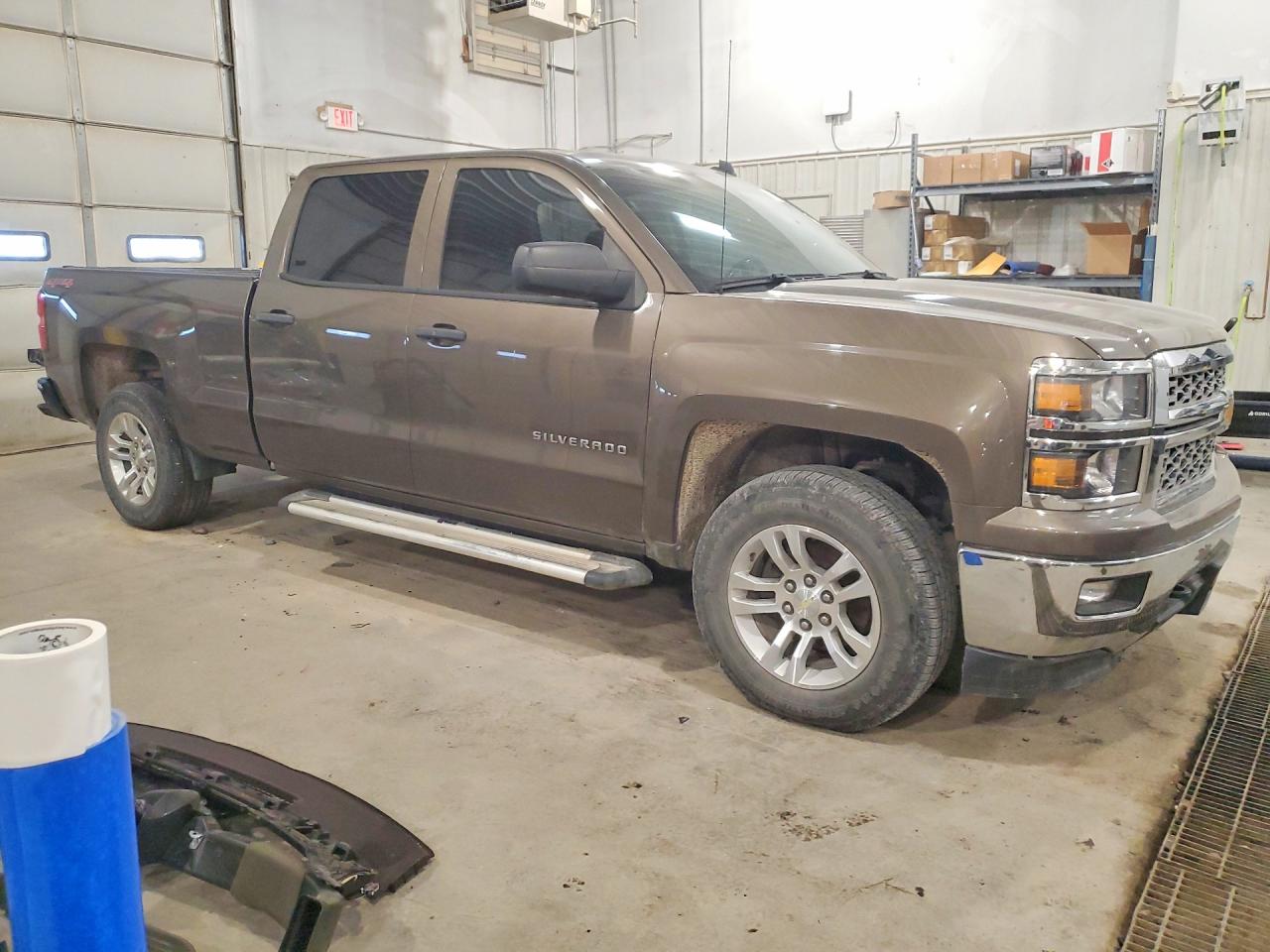 2014 Chevrolet Silverado K1500 Lt Brown vin: 3GCUKREC3EG216737
