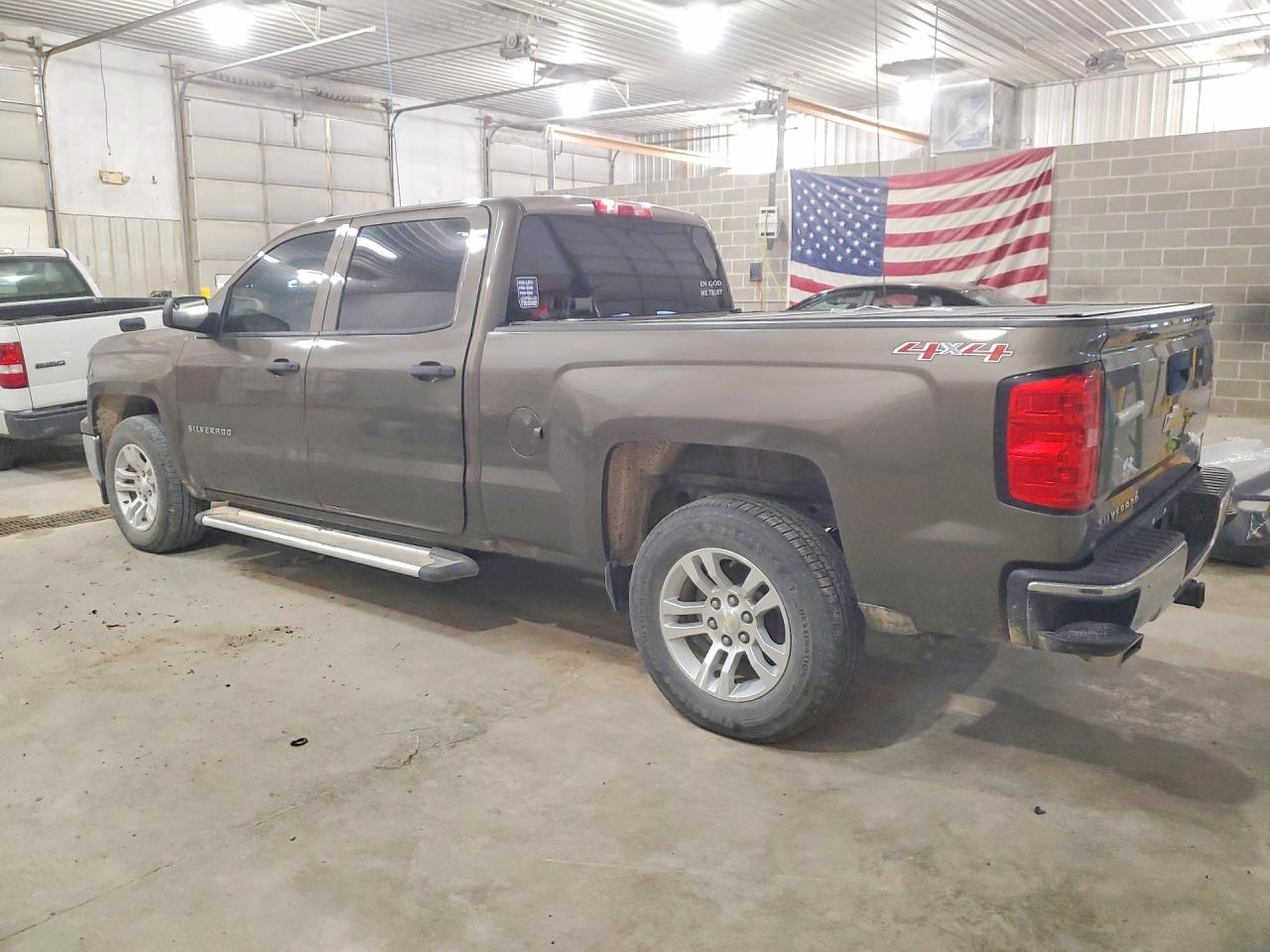 2014 Chevrolet Silverado K1500 Lt Brown vin: 3GCUKREC3EG216737
