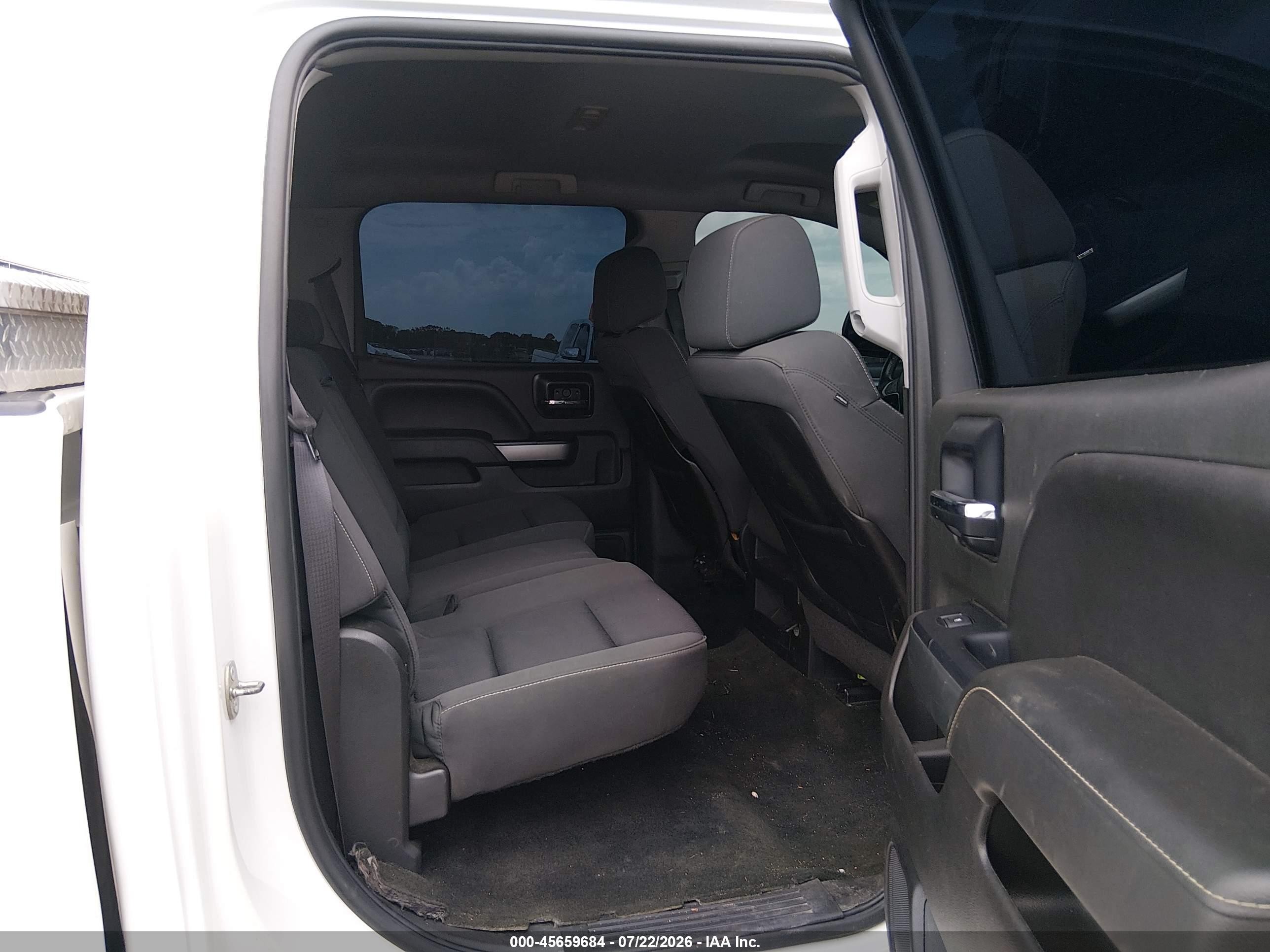 2014 Chevrolet Silverado 1500 Lt White vin: 3GCUKREC3EG233098