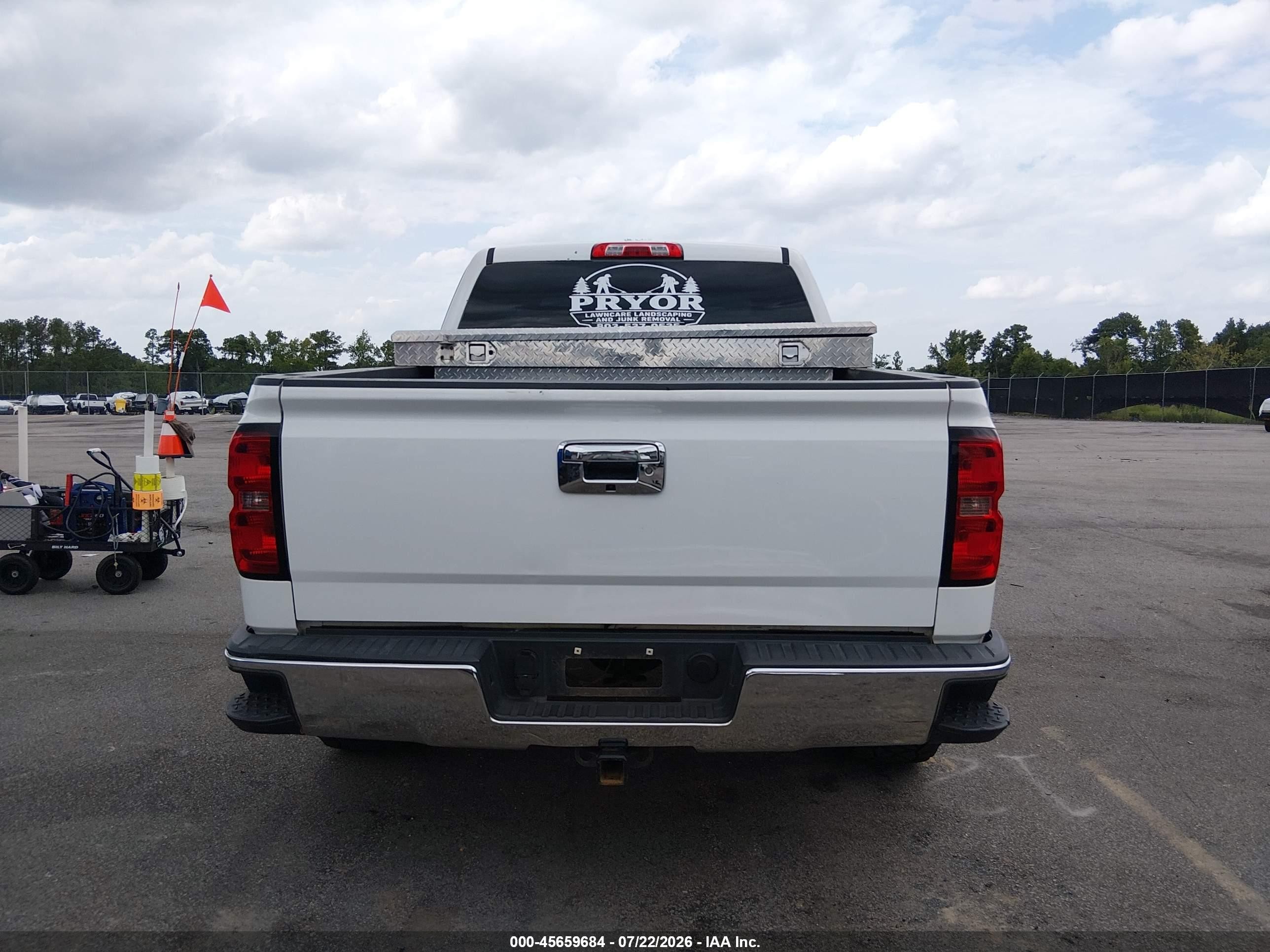2014 Chevrolet Silverado 1500 Lt White vin: 3GCUKREC3EG233098